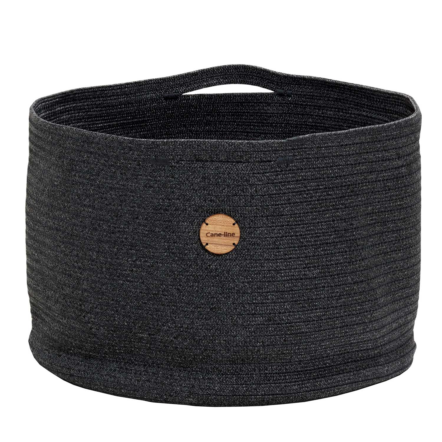 cane line soft rope korb dunkelgrau gross 5133RODG 52925