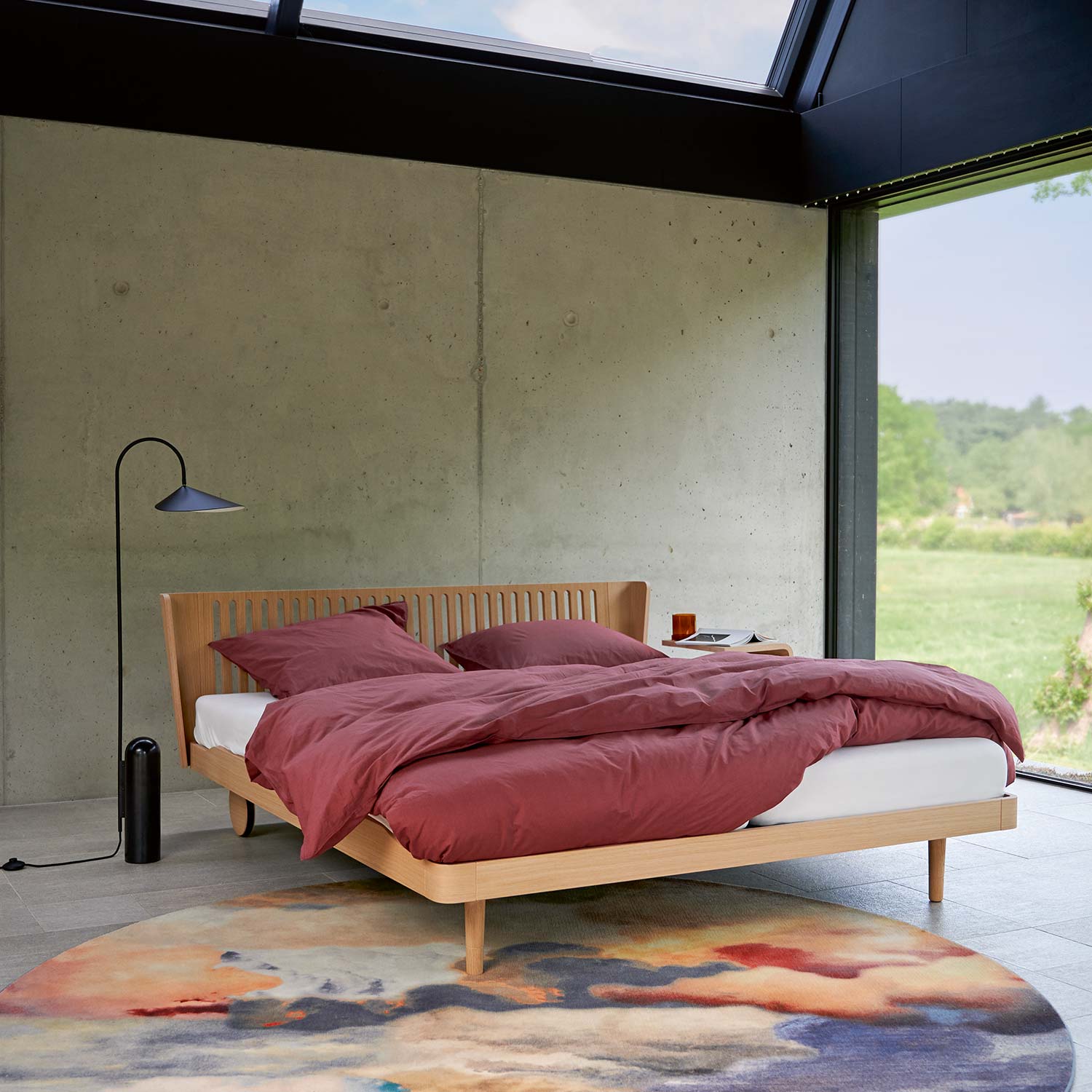 Auping - Noa Bett balanced oak 160 x 200 cm