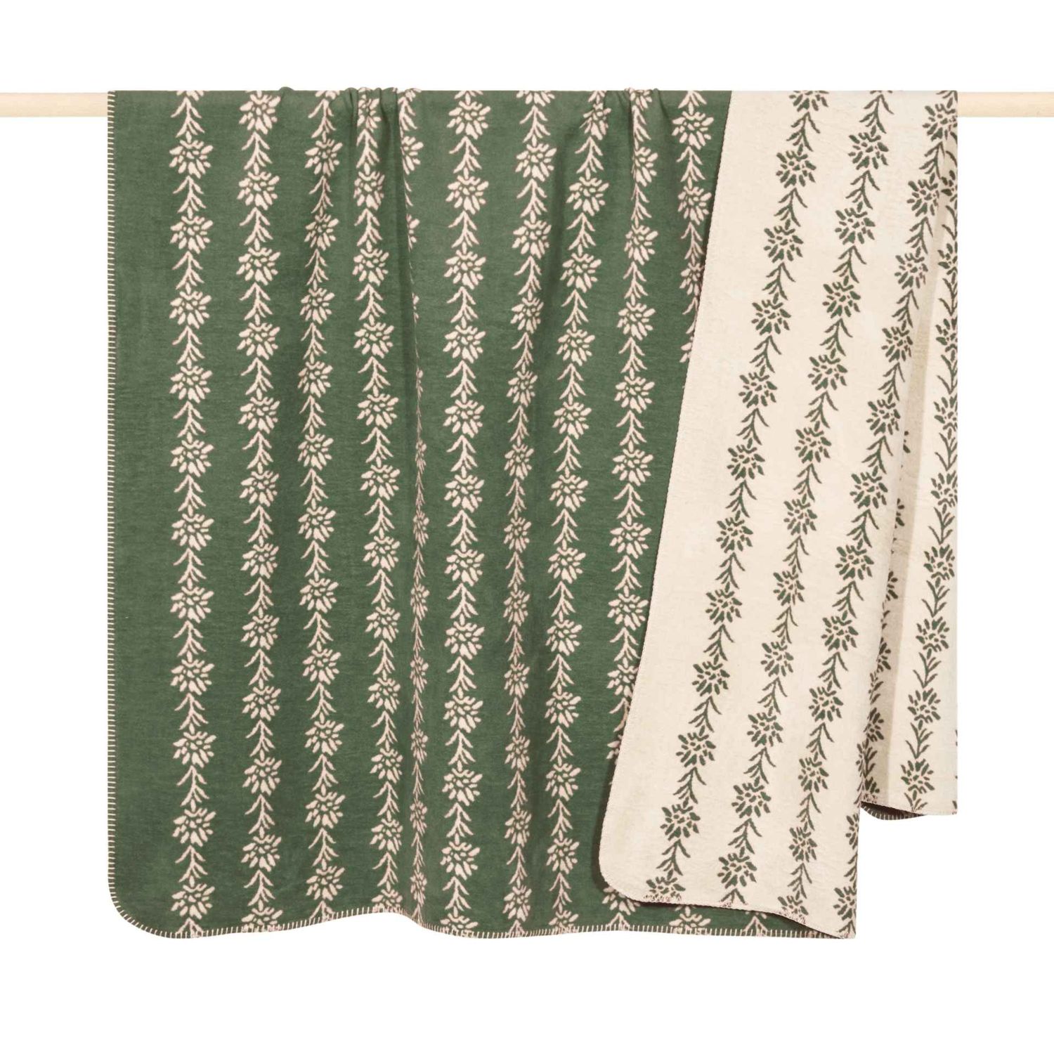 pad - Edel Decke 150 x 200 cm olive
