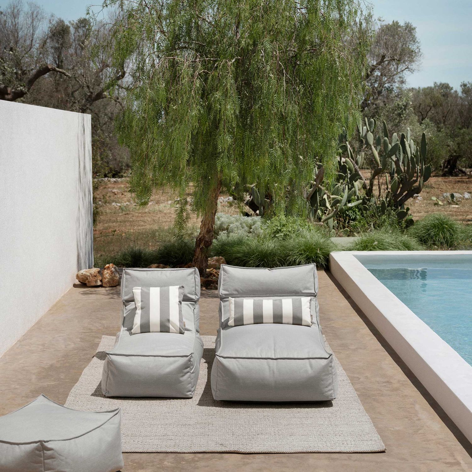 blomus - STAY Kissen 45x45 cm cloud