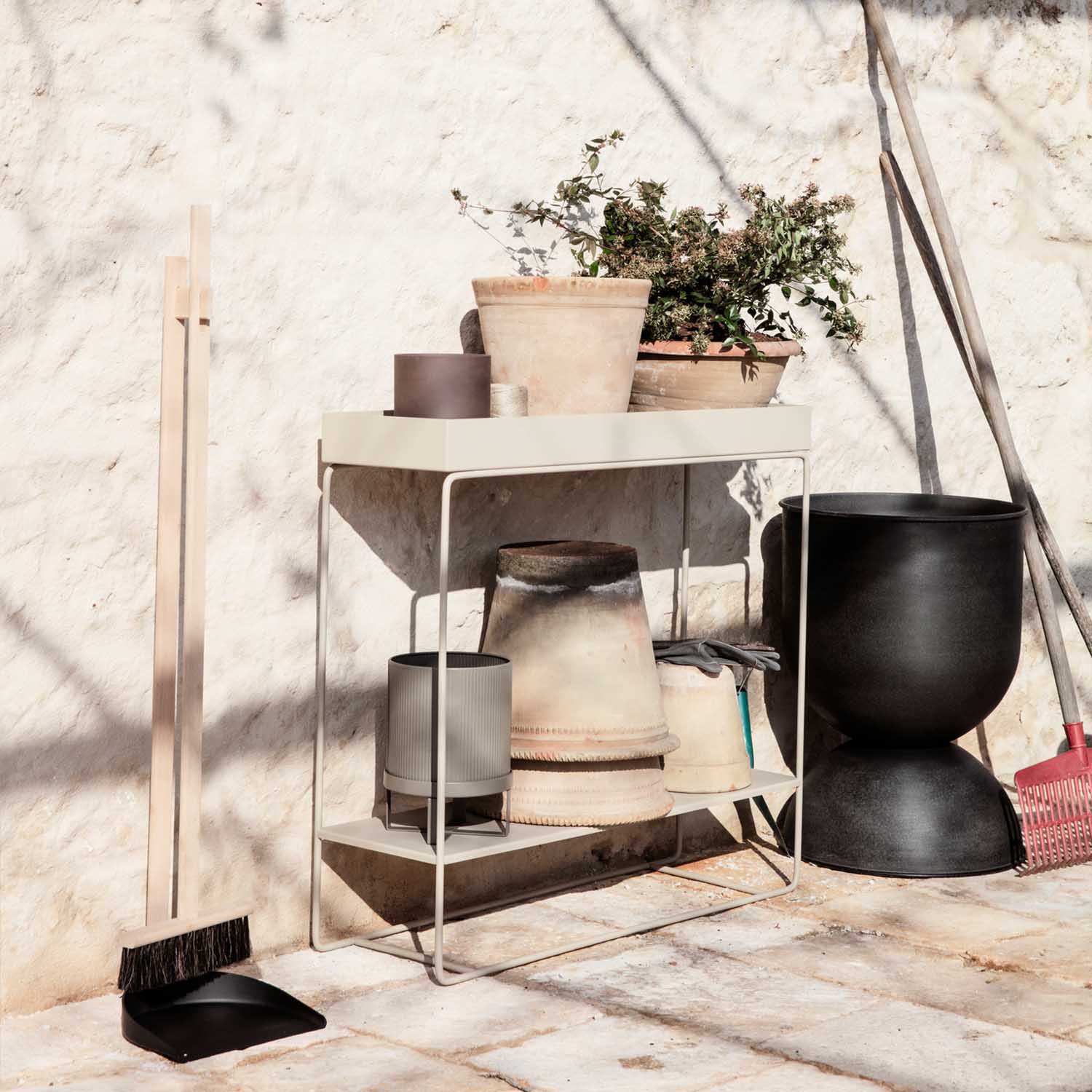 plant box two tier grau ferm living 50954