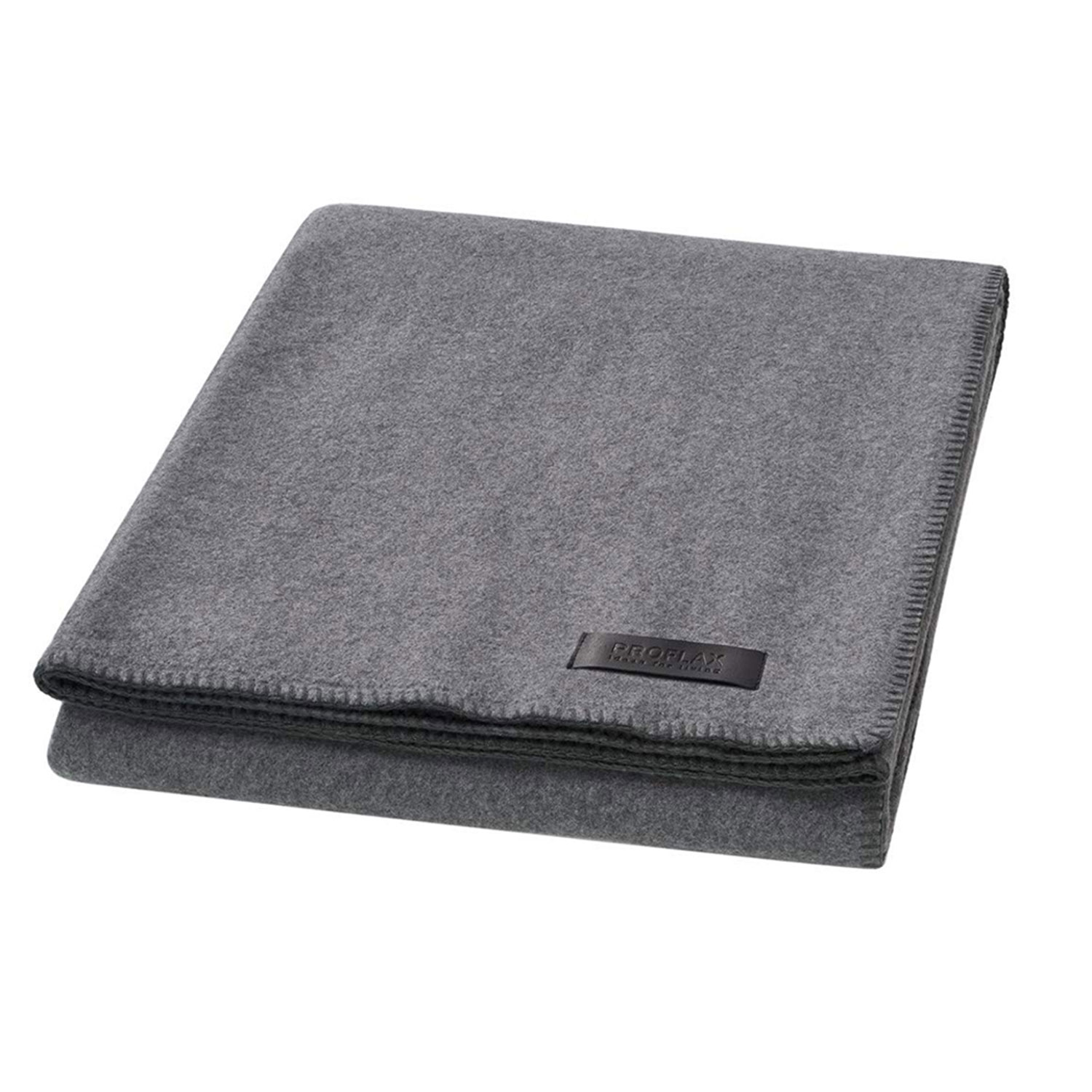 Proflax - Fleece Decke 160 x 200 cm grey