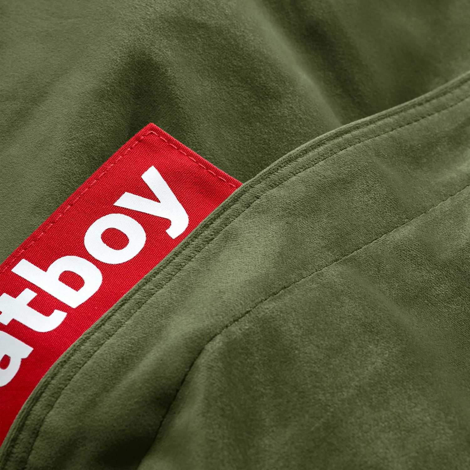 Fatboy - Original Slim Velvet Sitzsack recycled petrol