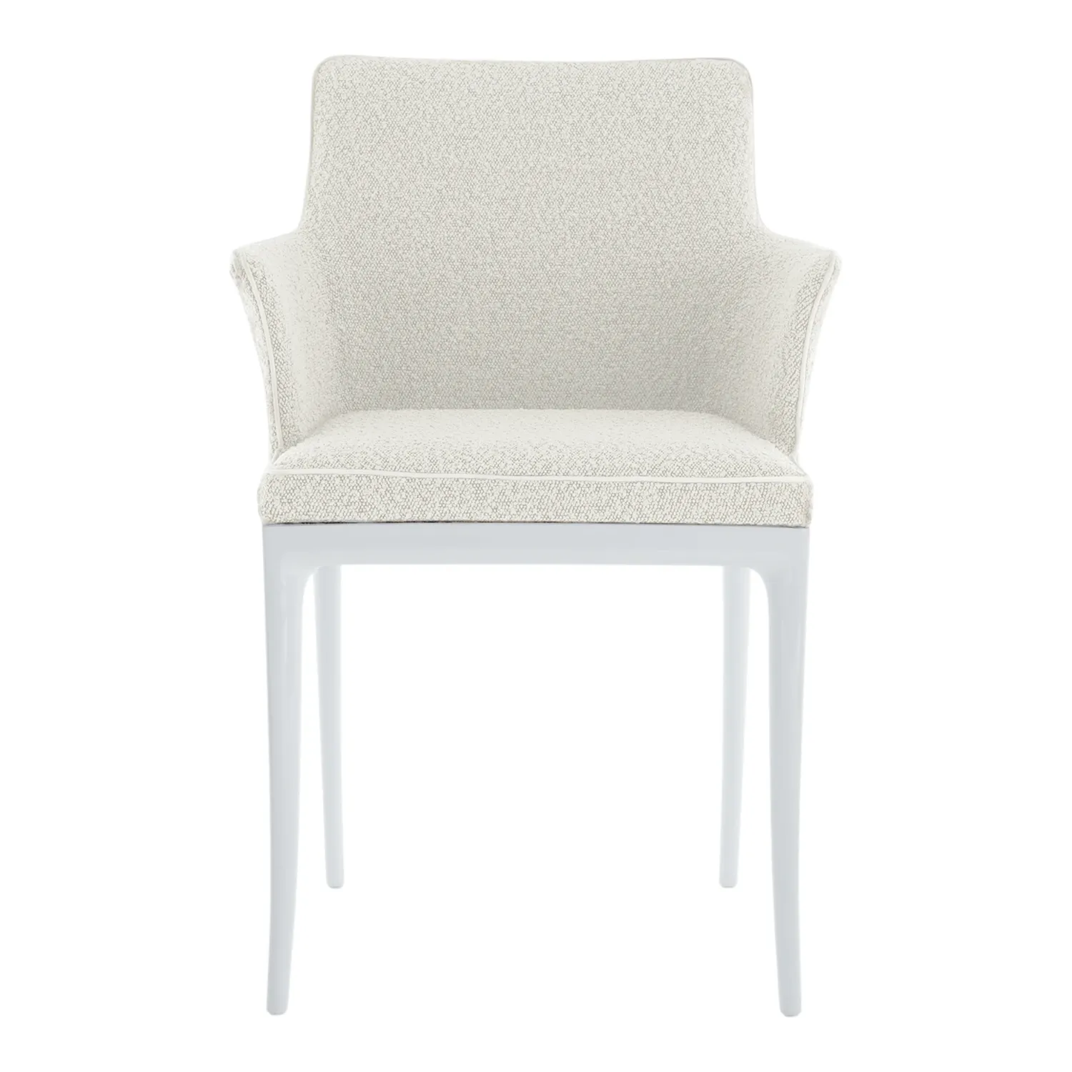 Kartell - Lillybet Kleiner Sessel Bouclè weiß/sand/ecru