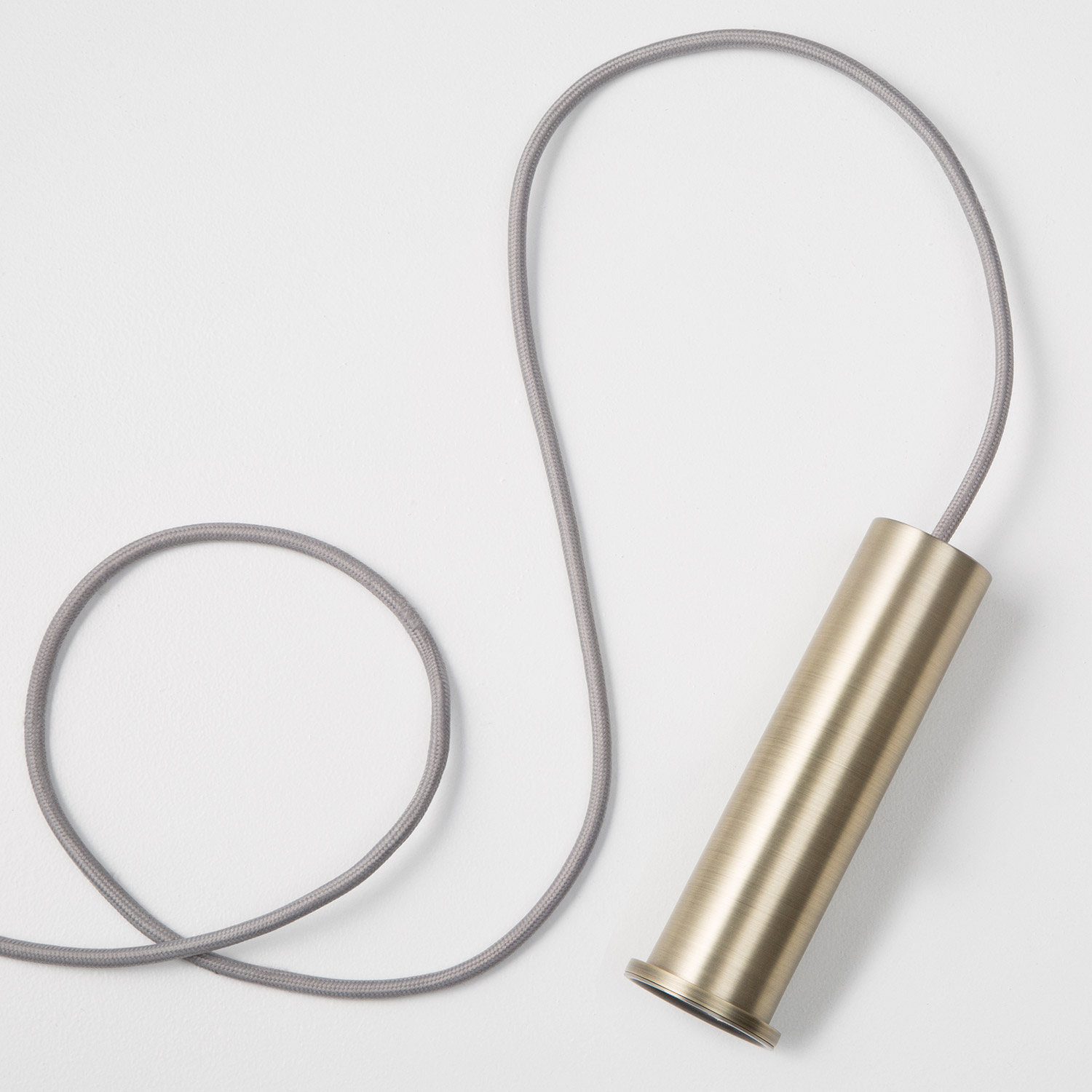 ferm living collect socket brass high 5107 61622
