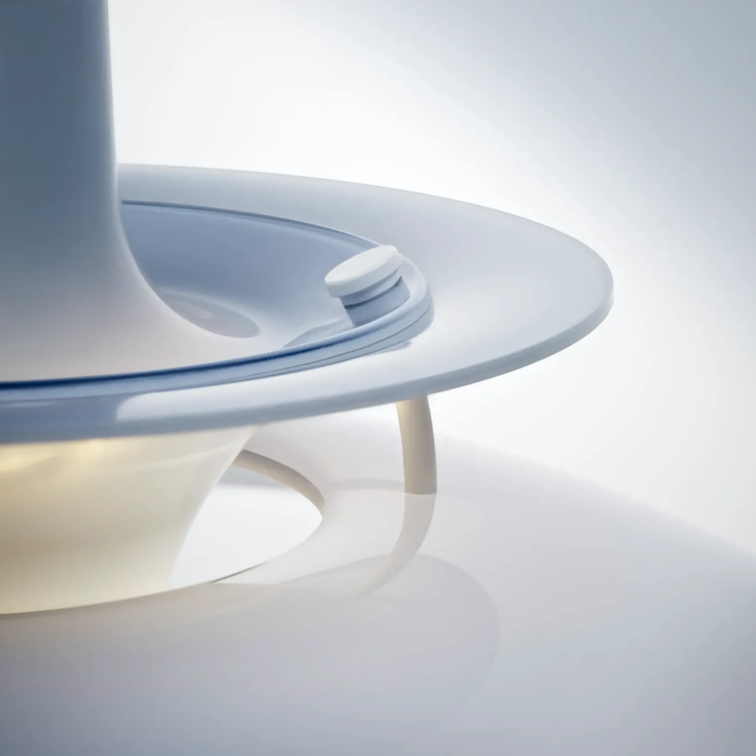 Louis Poulsen - PH 5 Ø 320 Opal Pendelleuchte pale blue