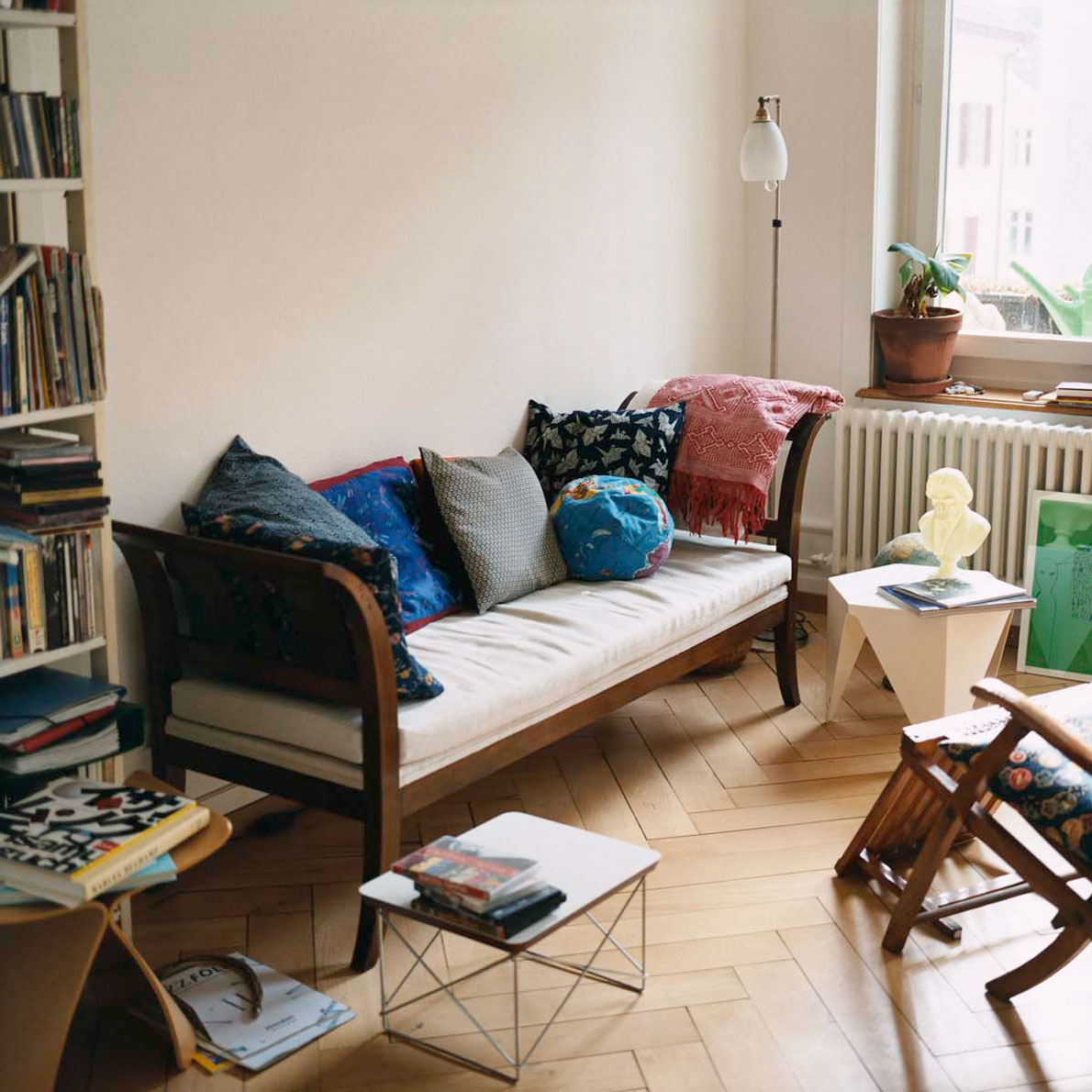 vitra occasional table chrom weiss 4