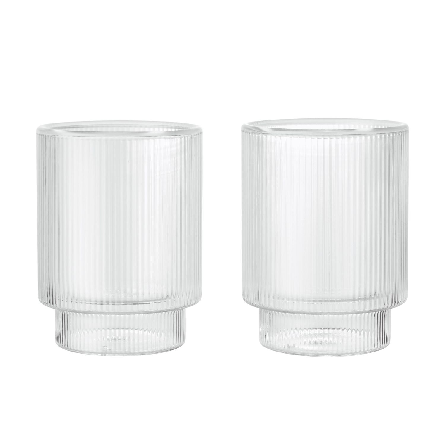 Ferm Living - Ripple Thermal Gläser 2-er Set