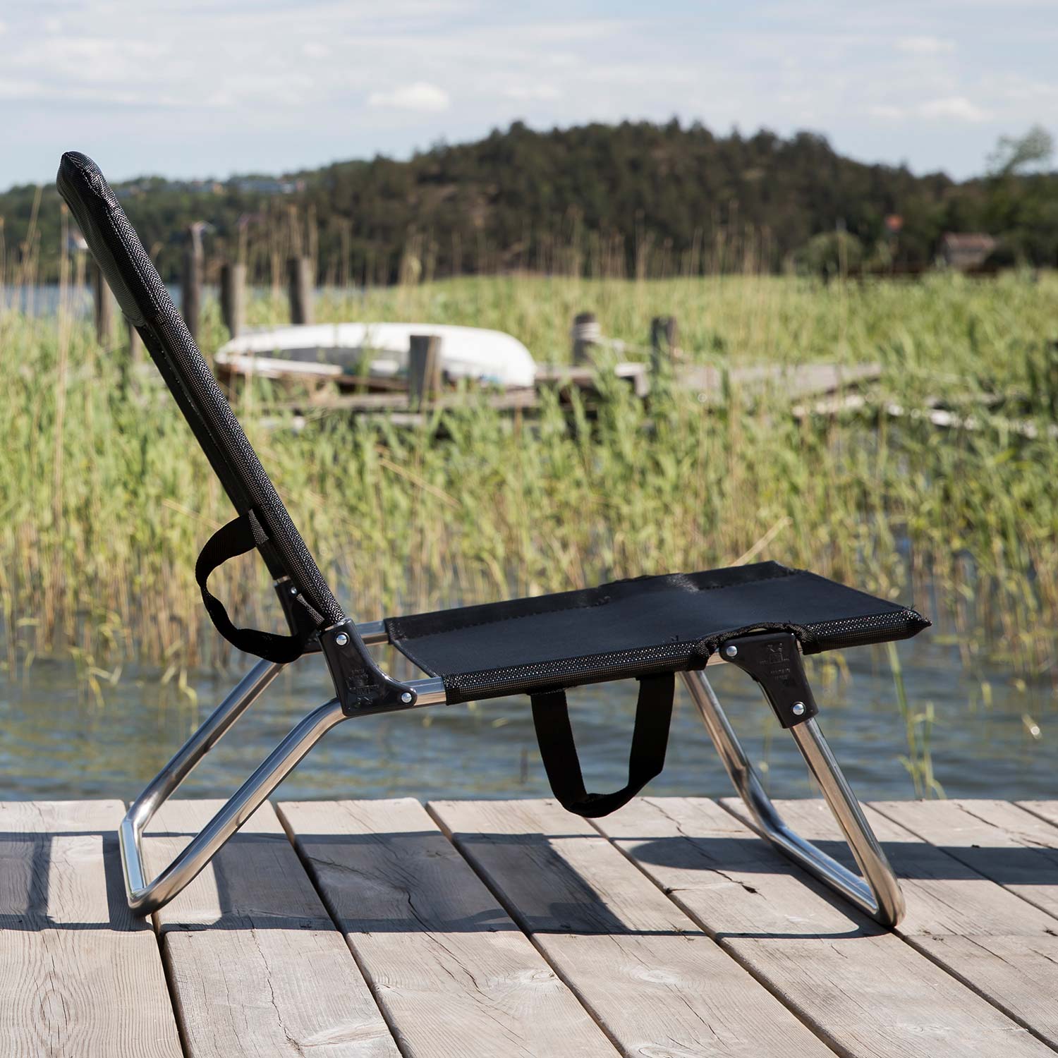 fiam quick strandstuhl schwarz 51632