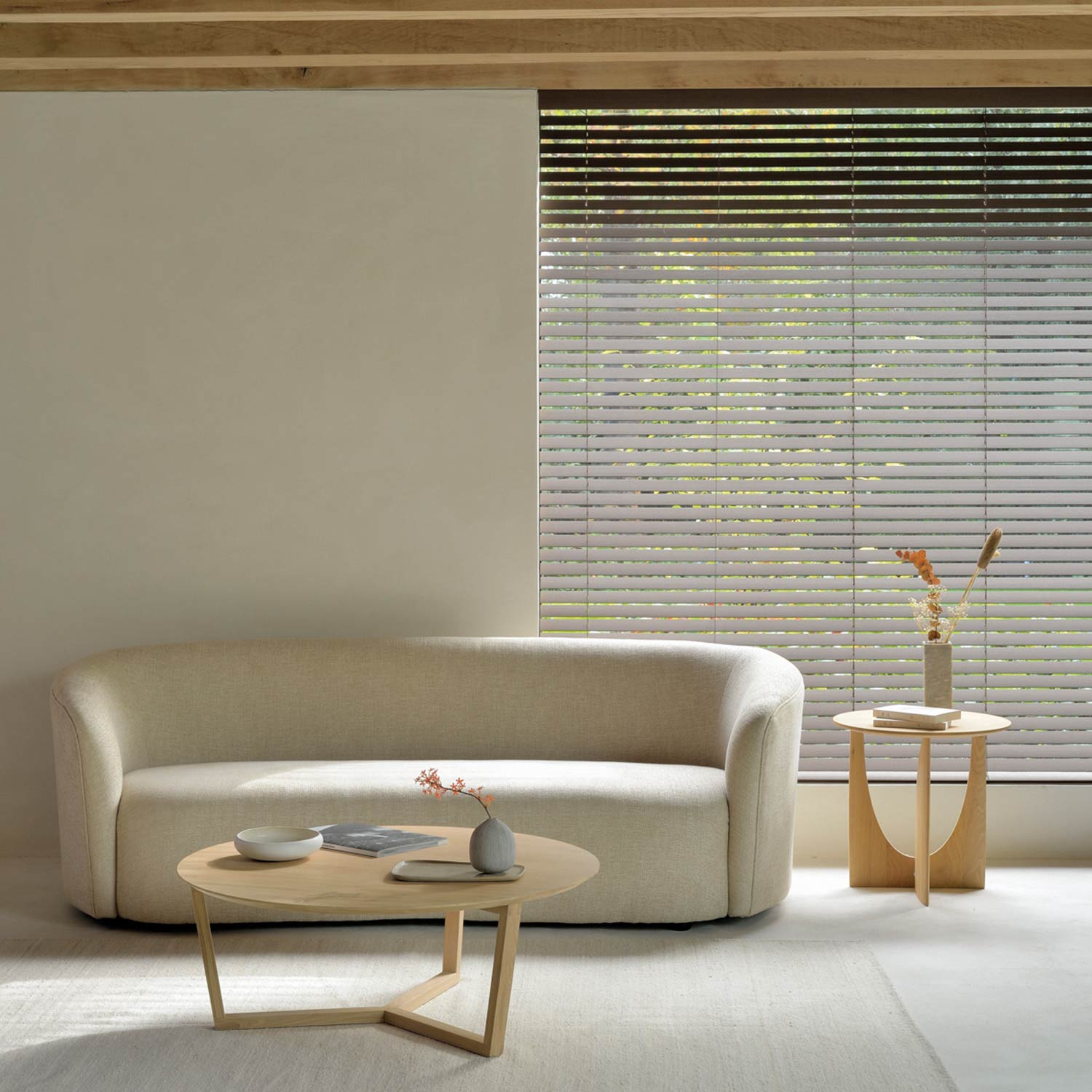 ethnicraft geometric beistelltisch eiche wohnzimmer ambiente 83847