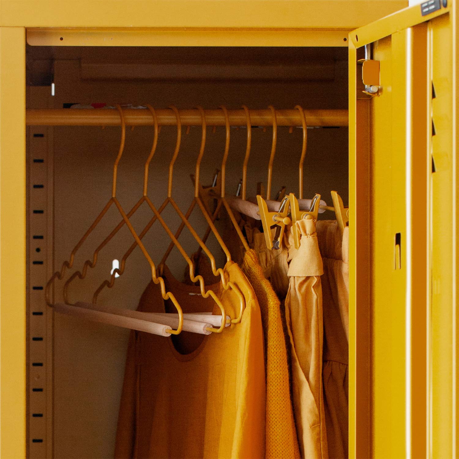 mustard made adult top hangers kleiderbuegel mustard kleiderschrank 96466