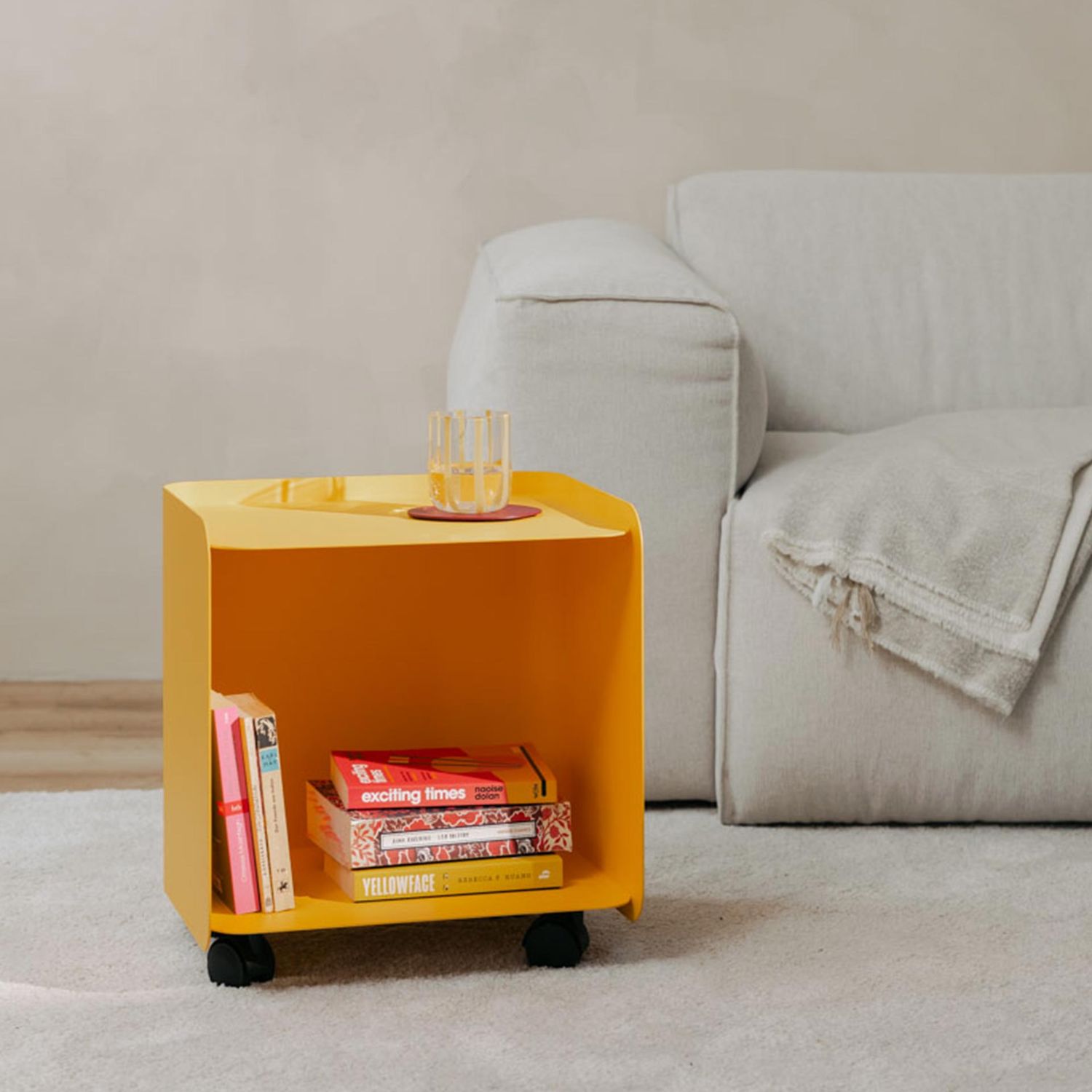 Metallbude - Juno Rollcontainer Größe S schwarz