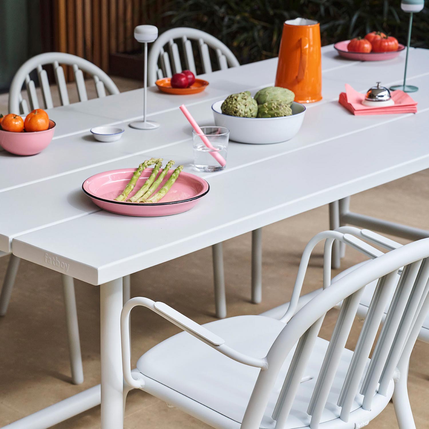 Fatboy - Fred's Outdoor Armlehnstuhl wave blue