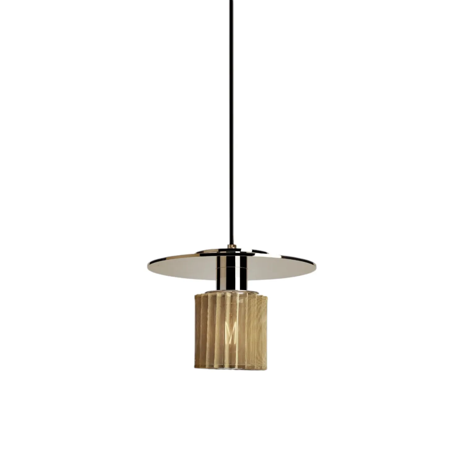 DCW - In The Sun Pendelleuchte Ø 27 cm gold/gold
