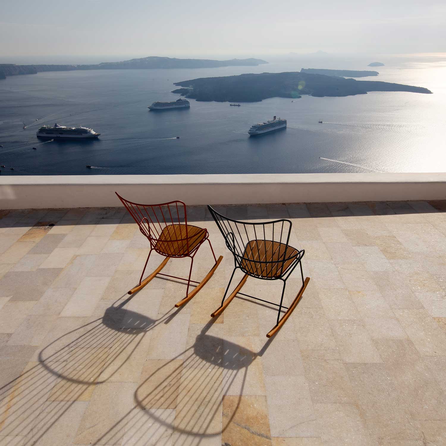 rocking chair houe ausblick meer 94684