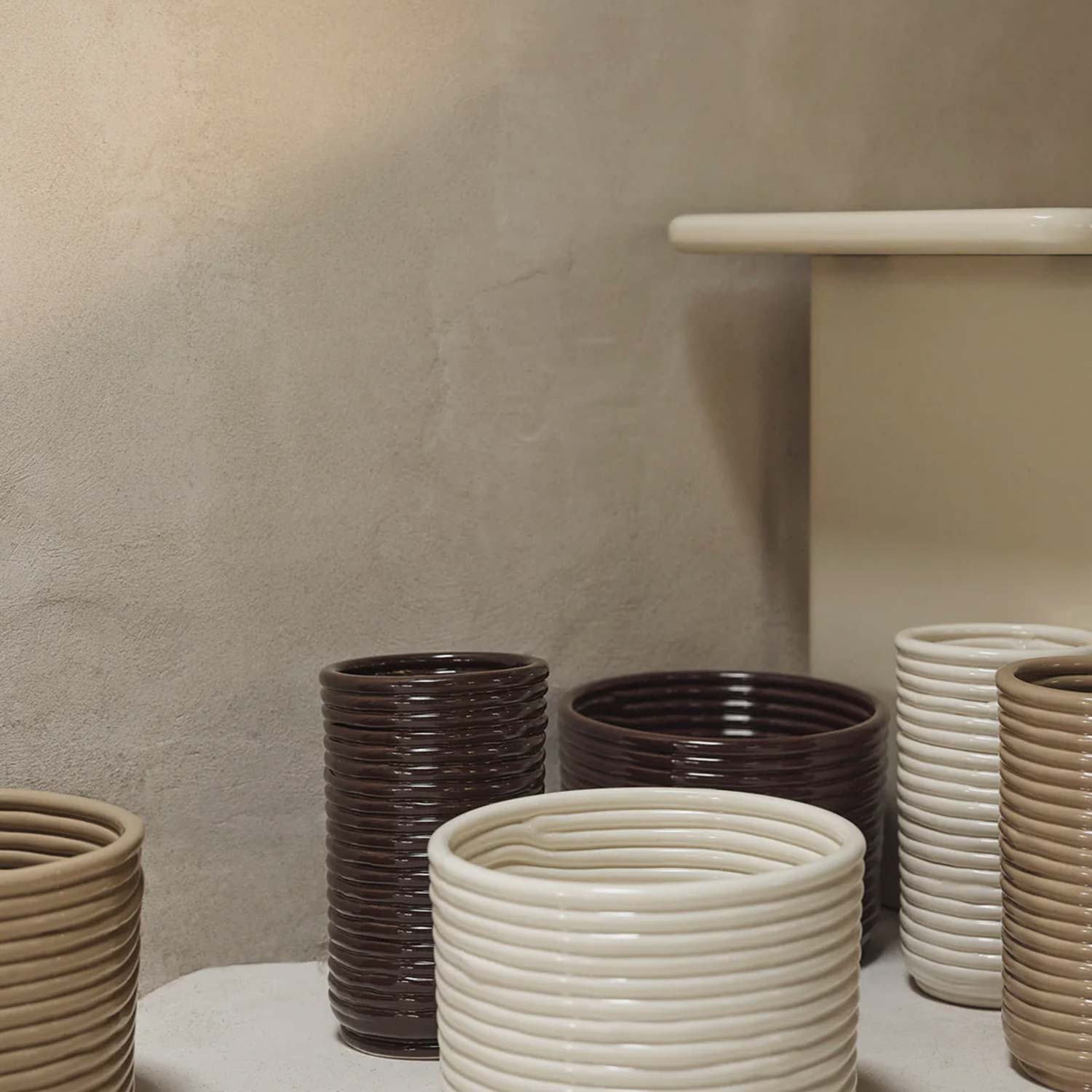 ferm LIVING Corduroy Pot bertopf Uebersicht 104360