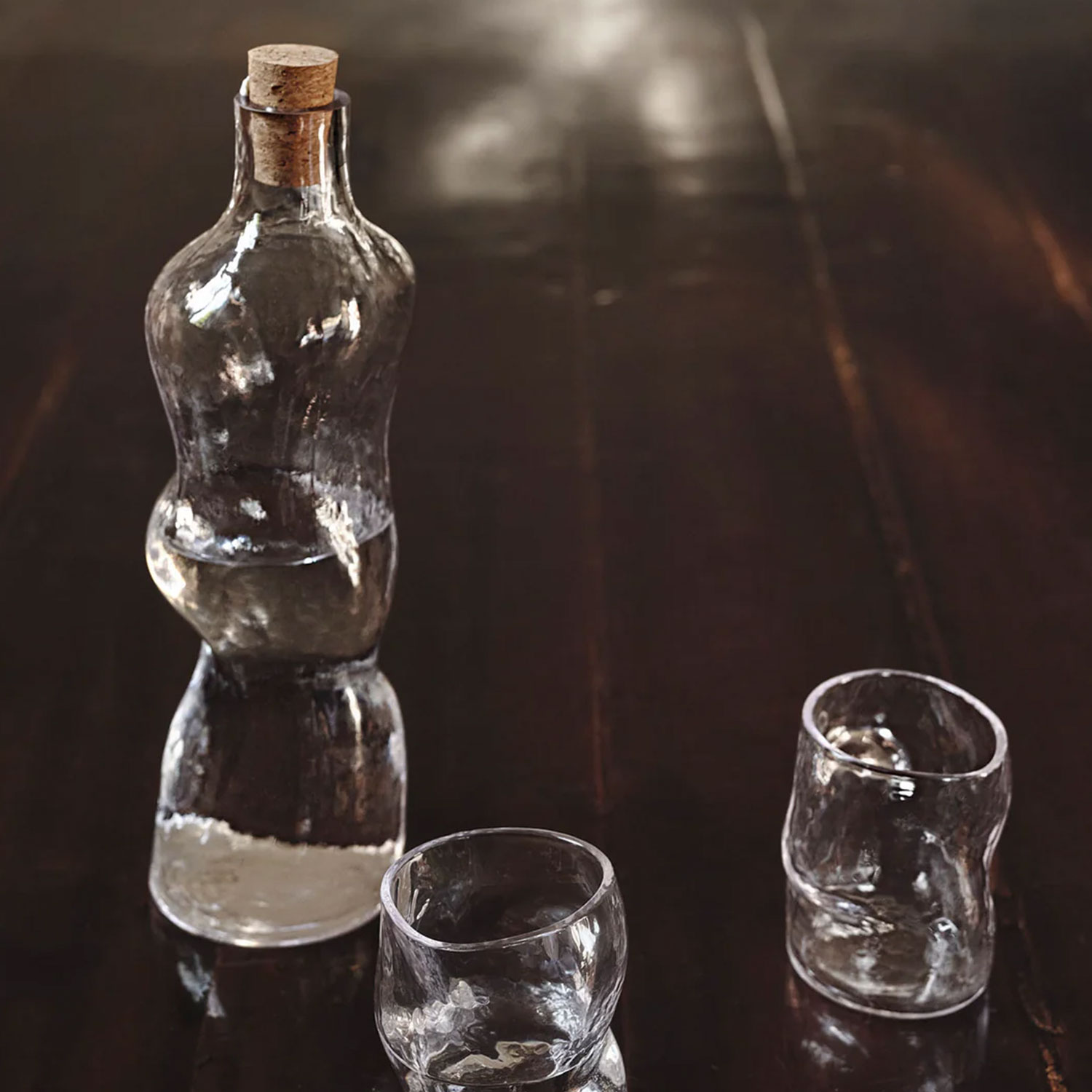 ferm LIVING Dimple Flasche Bottle Ambiente 104387