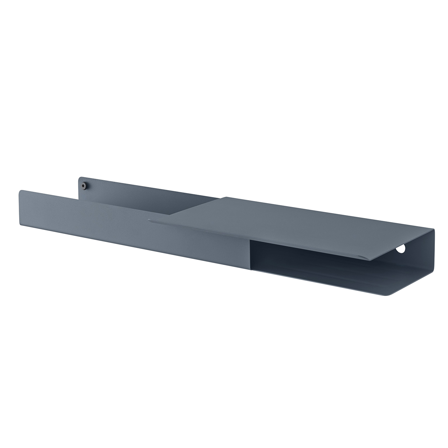 muuto folded shelves platform 62x5 blue grey 93791