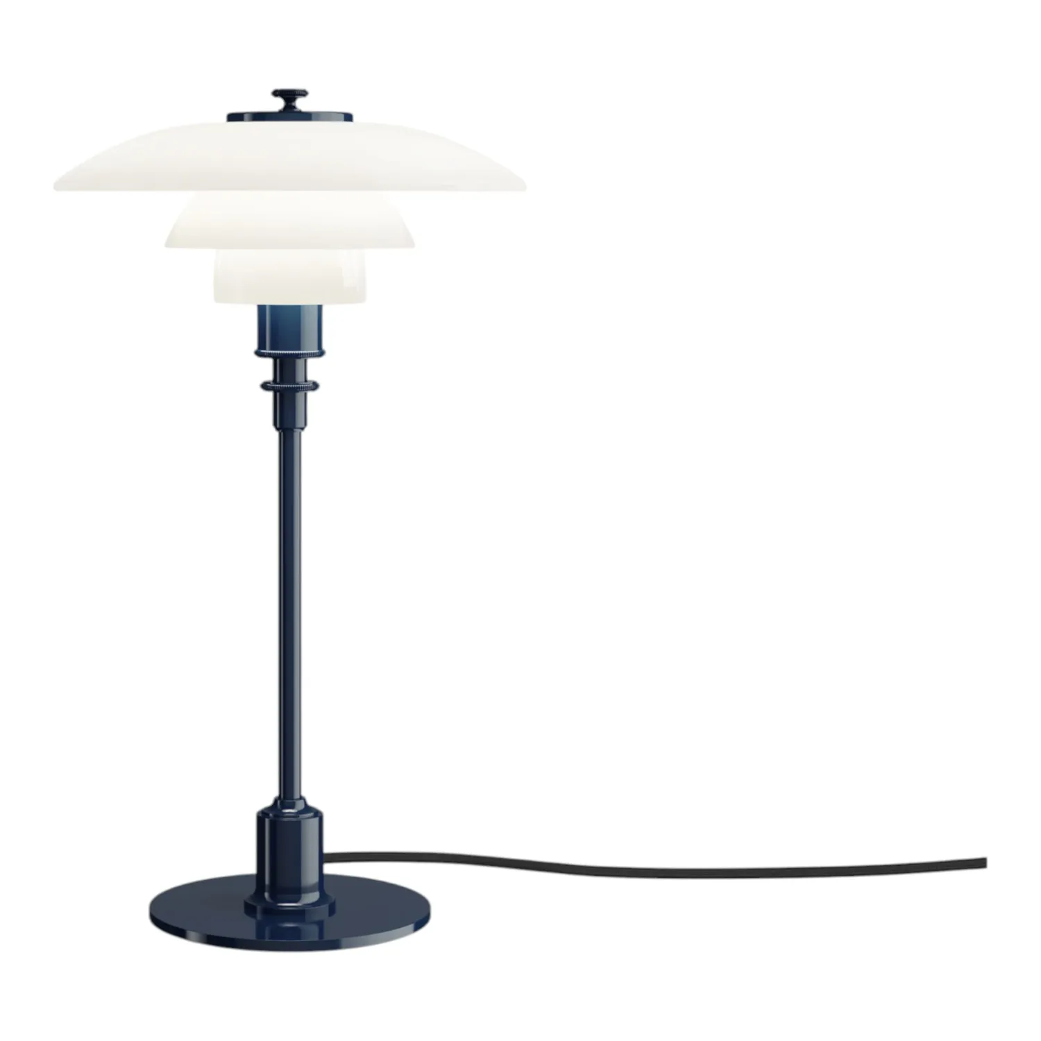 Louis Poulsen - PH 2/1 Tischleuchte glossy deep blue