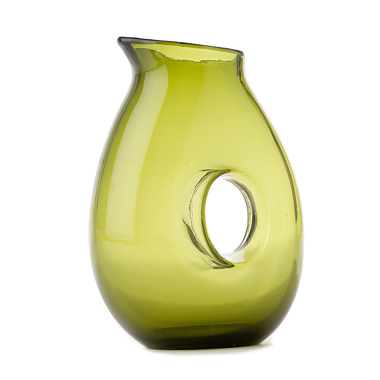 jug with hole mossgruen 99038