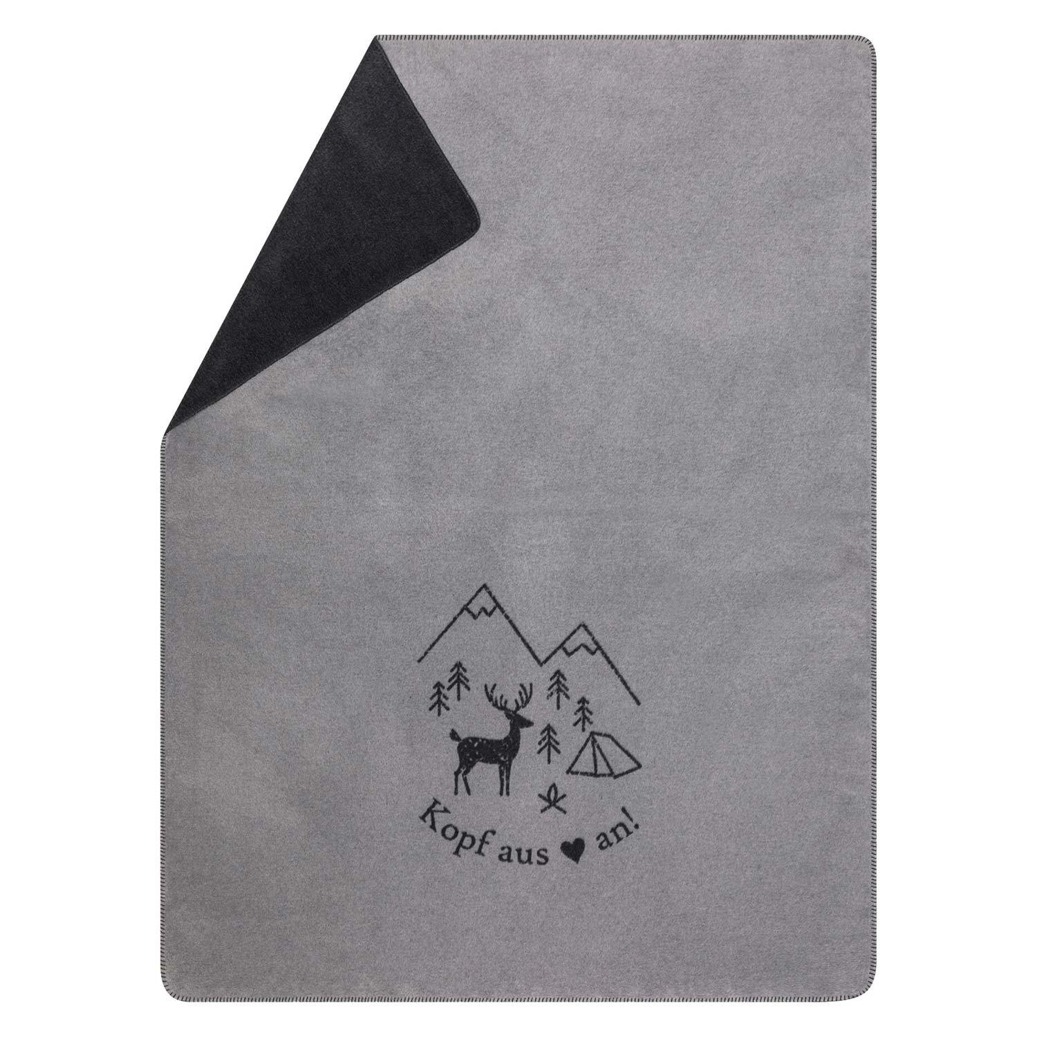 David Fussenegger - Savona Decke Kopf aus graphit