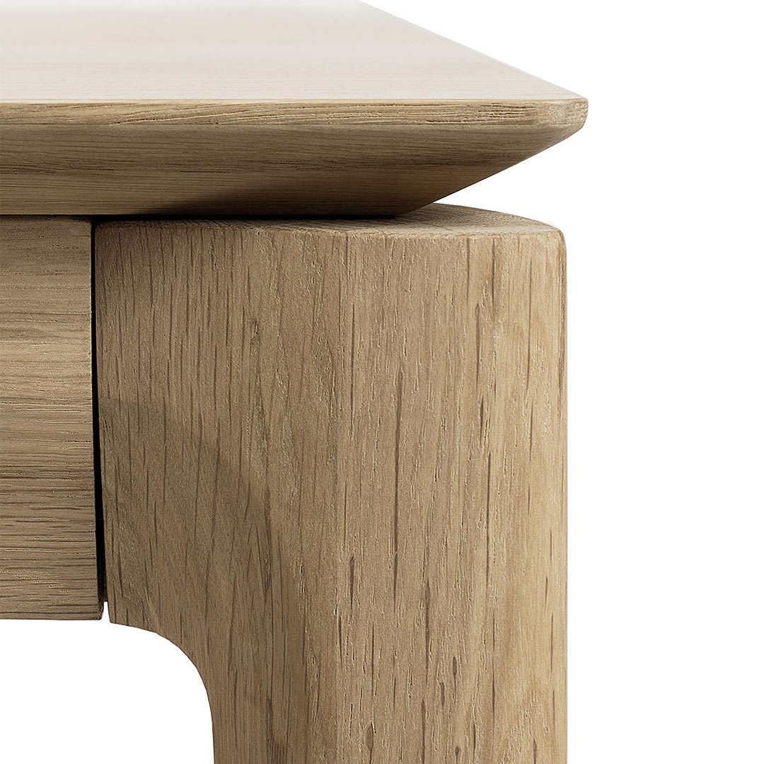 ethnicraft bok cowork schreibtisch freisteller ecke 84348