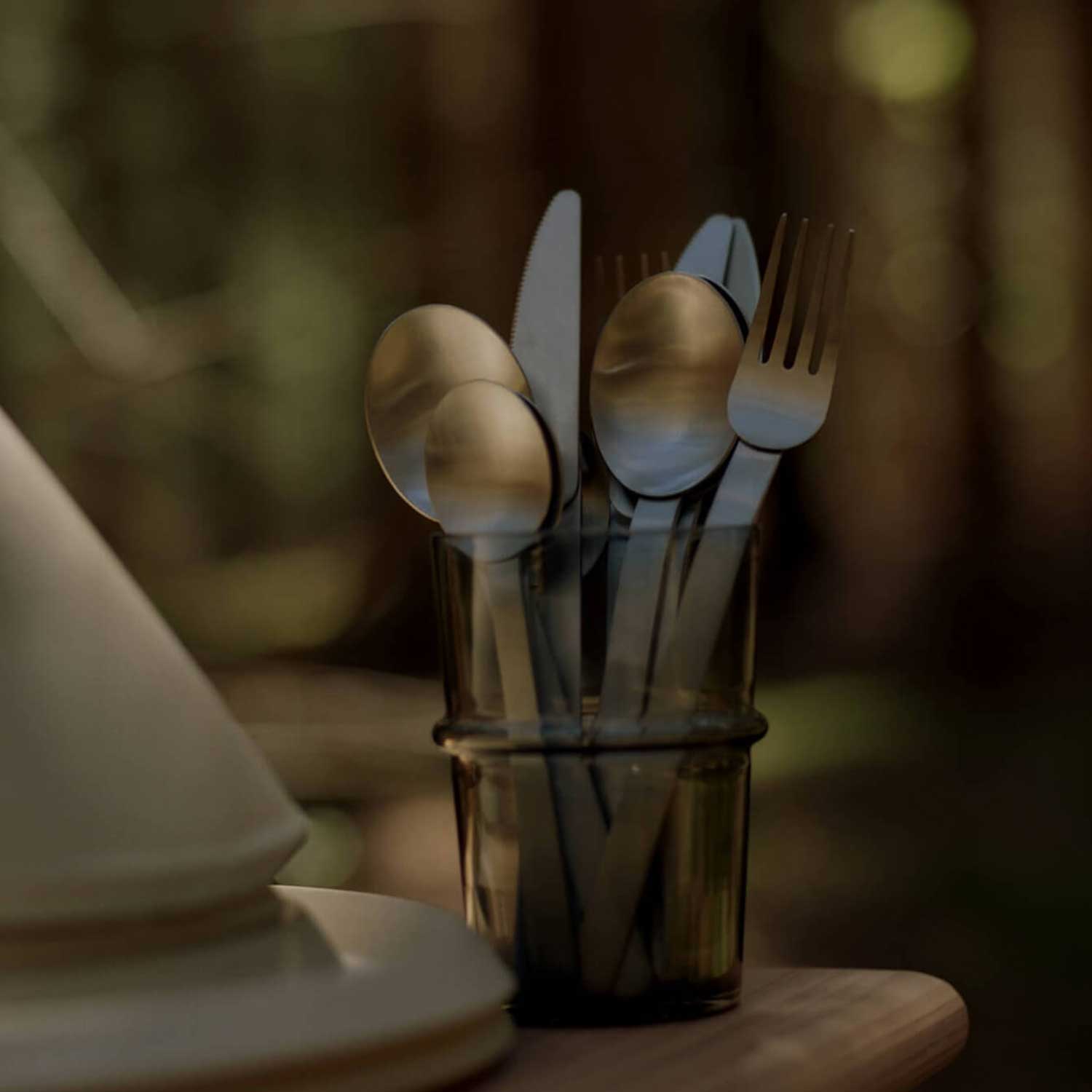 Ferm Living - Stelo Besteck 4er-Set