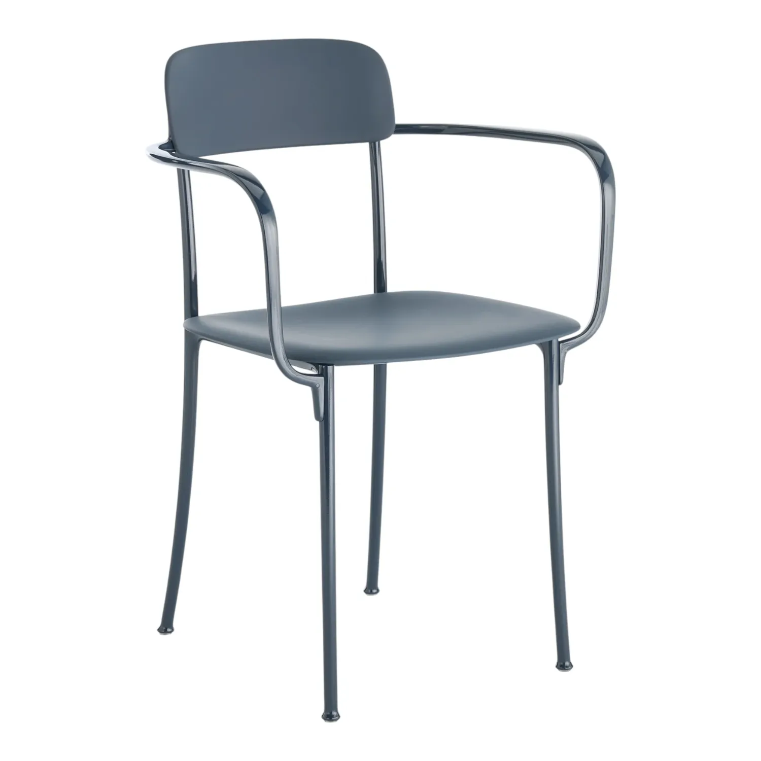 Kartell - Savoia Kleiner Sessel blau