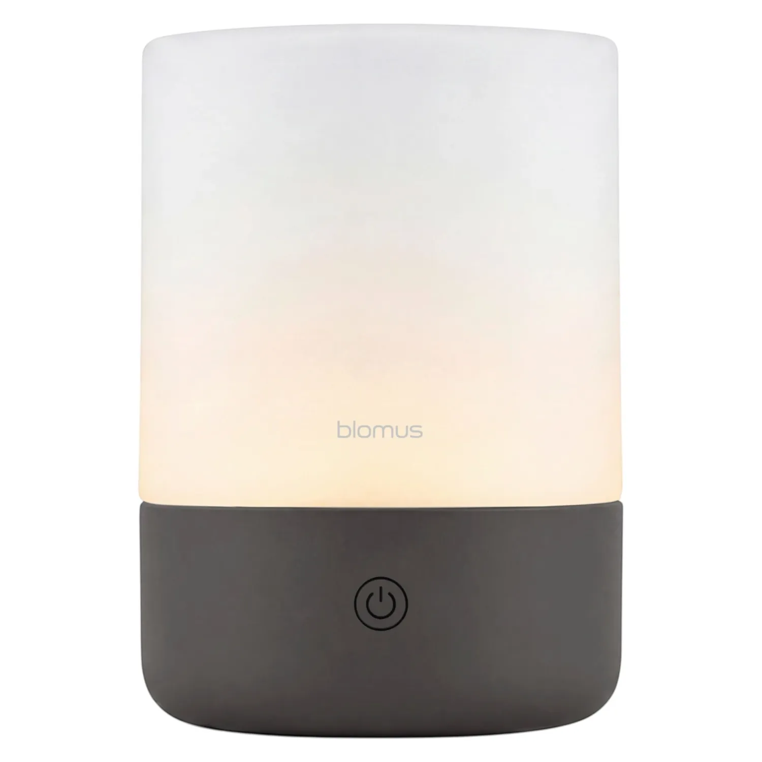 blomus - CALMA LED Akku Leuchte S granite gray