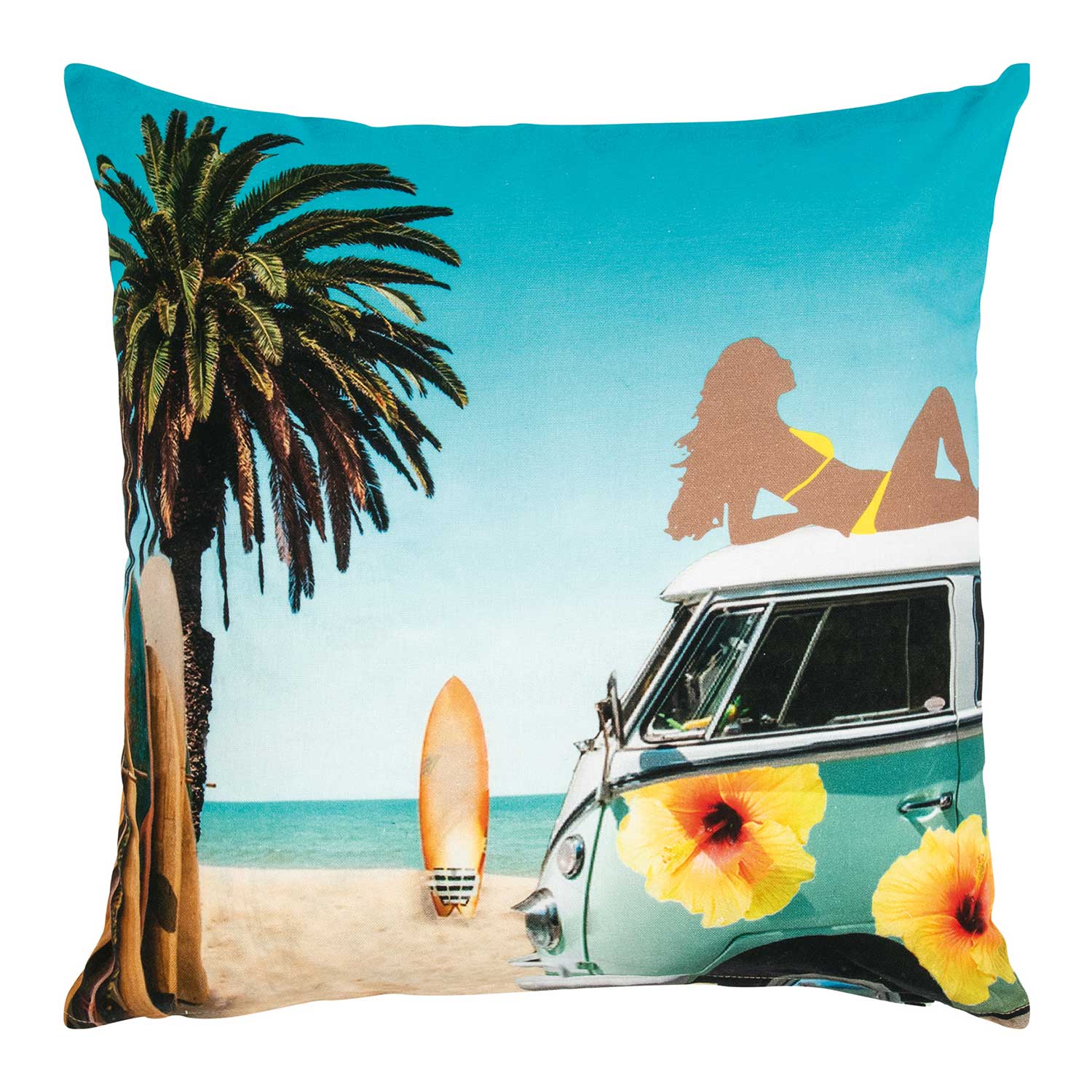 pad palm kissen blau 102101