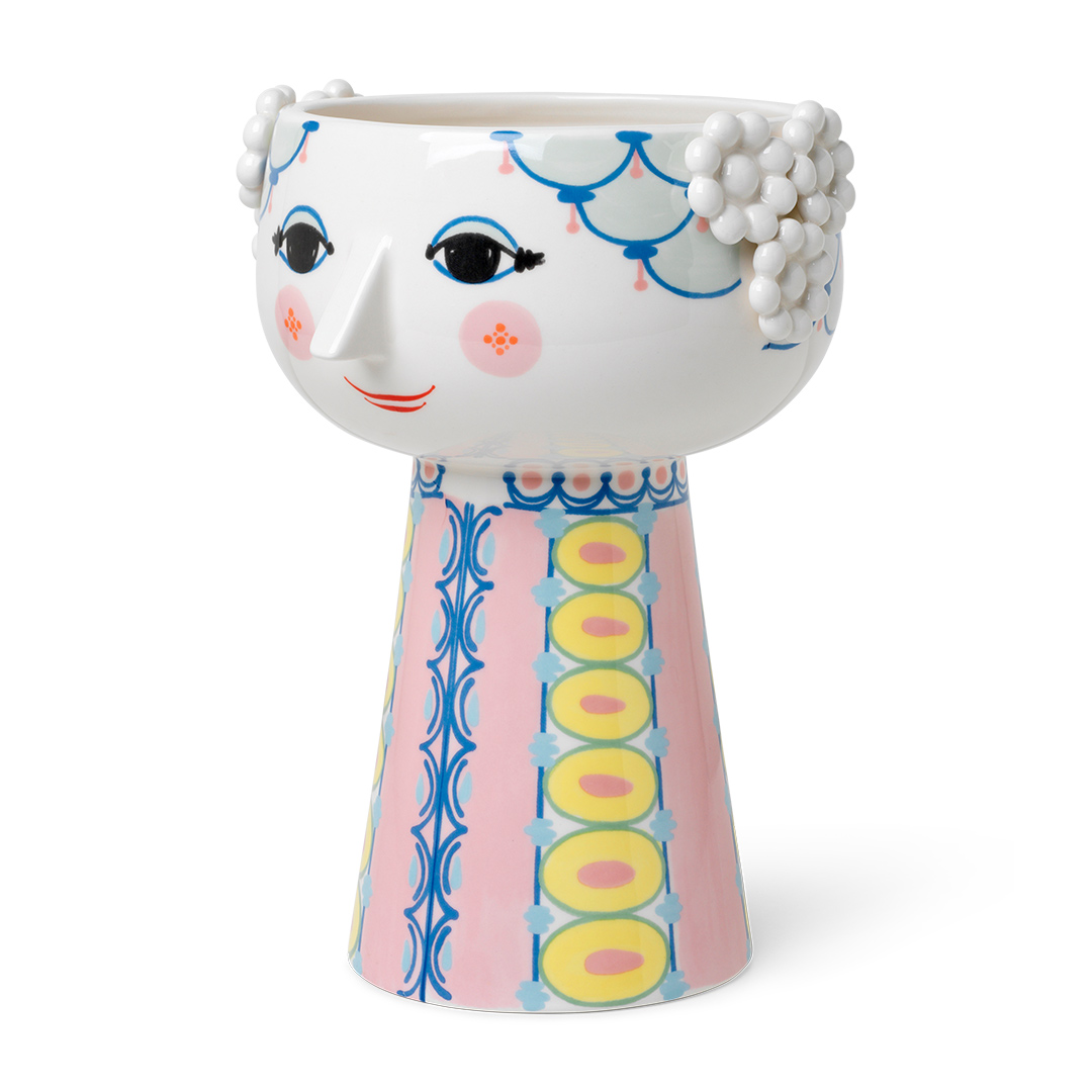 bjoern wiinblad eva vase pink blumenvase 66644