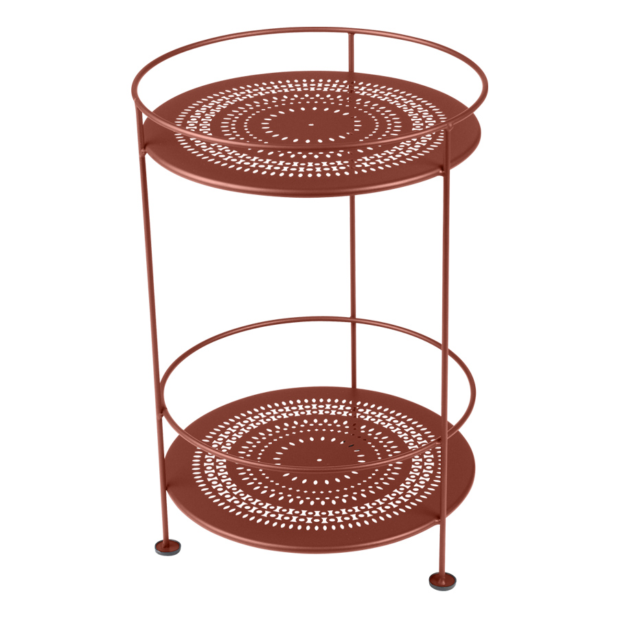 fermob guinguette tisch perfo ockerrot 64712