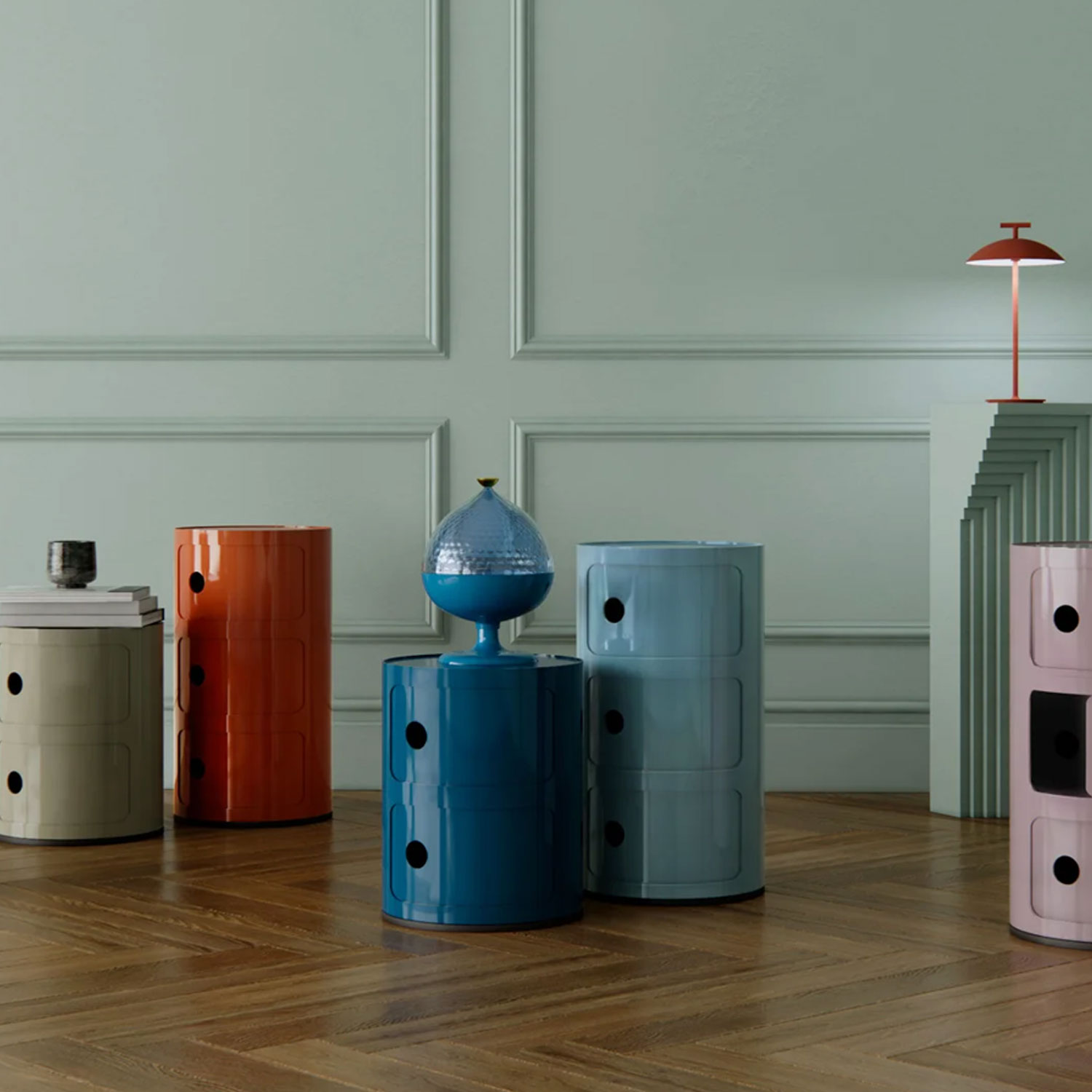 Kartell - Componibili 4966  weiß