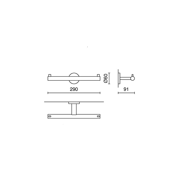zack scala doppel toilettenpapierhalter 40052 abmessungen 10943