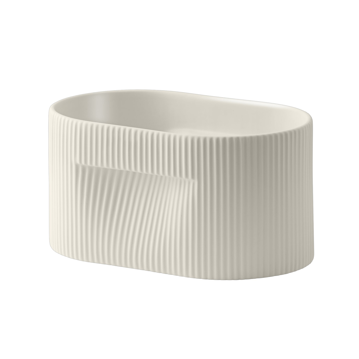 muuto Ridge Blumentopf off white 13 cm 105338
