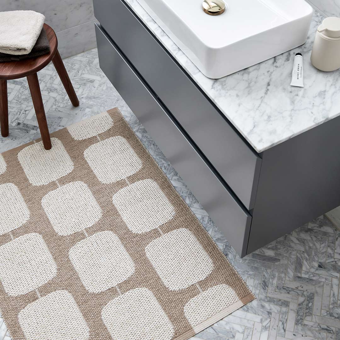 pappelina sten teppich badezimmer 78927