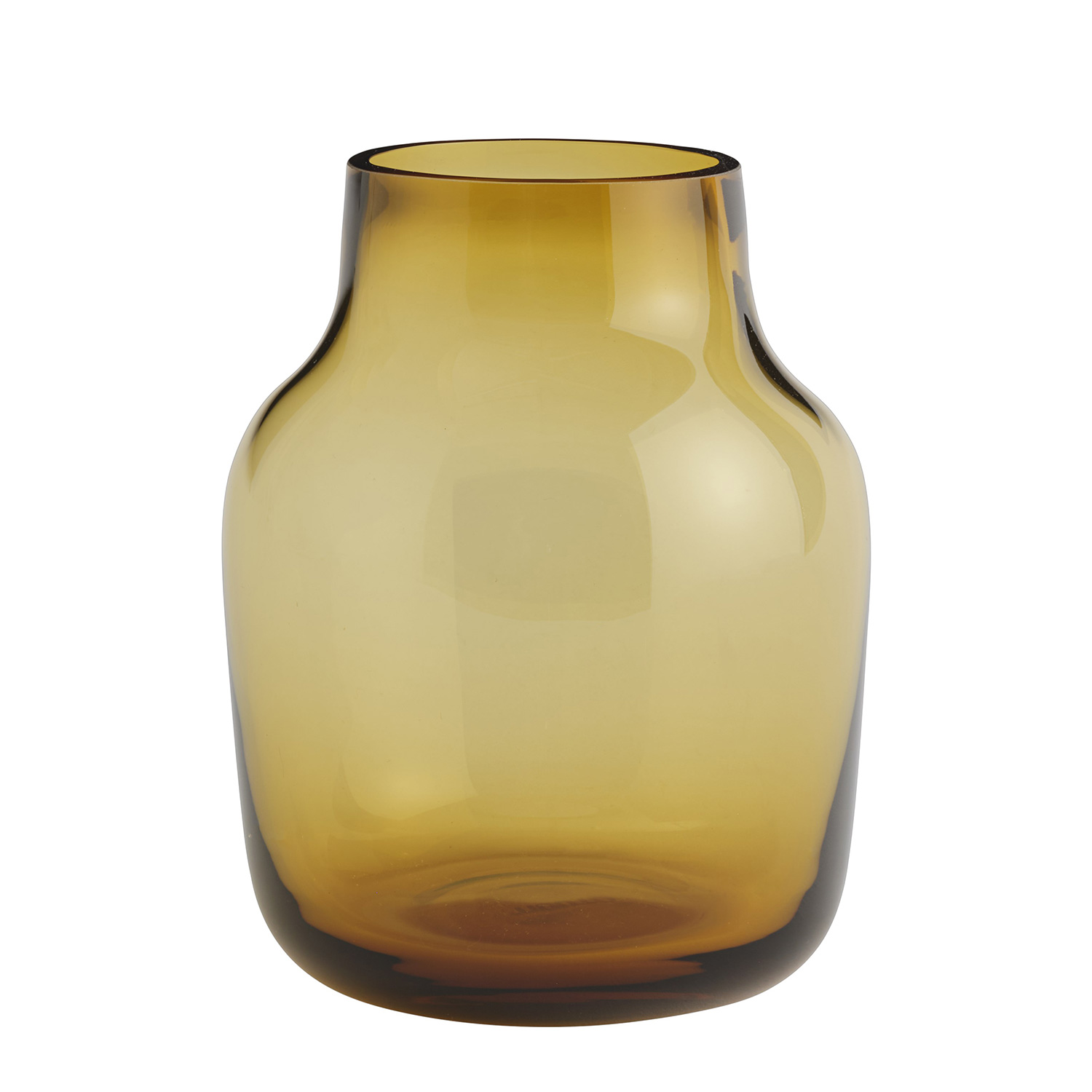 muuto sillent vase 15 burnt orange 93770