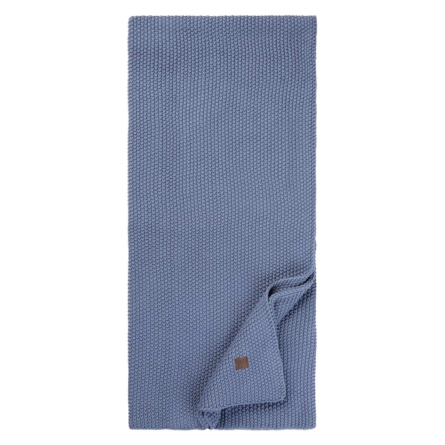 Marc OPolo Nordic knit Plaid Smoke blue 130x170 8715944677486  Bild1 102583