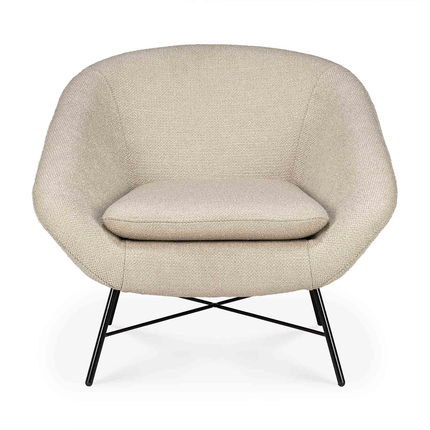 off white ethnicraft barrow loungesessel freisteller vorne 88092