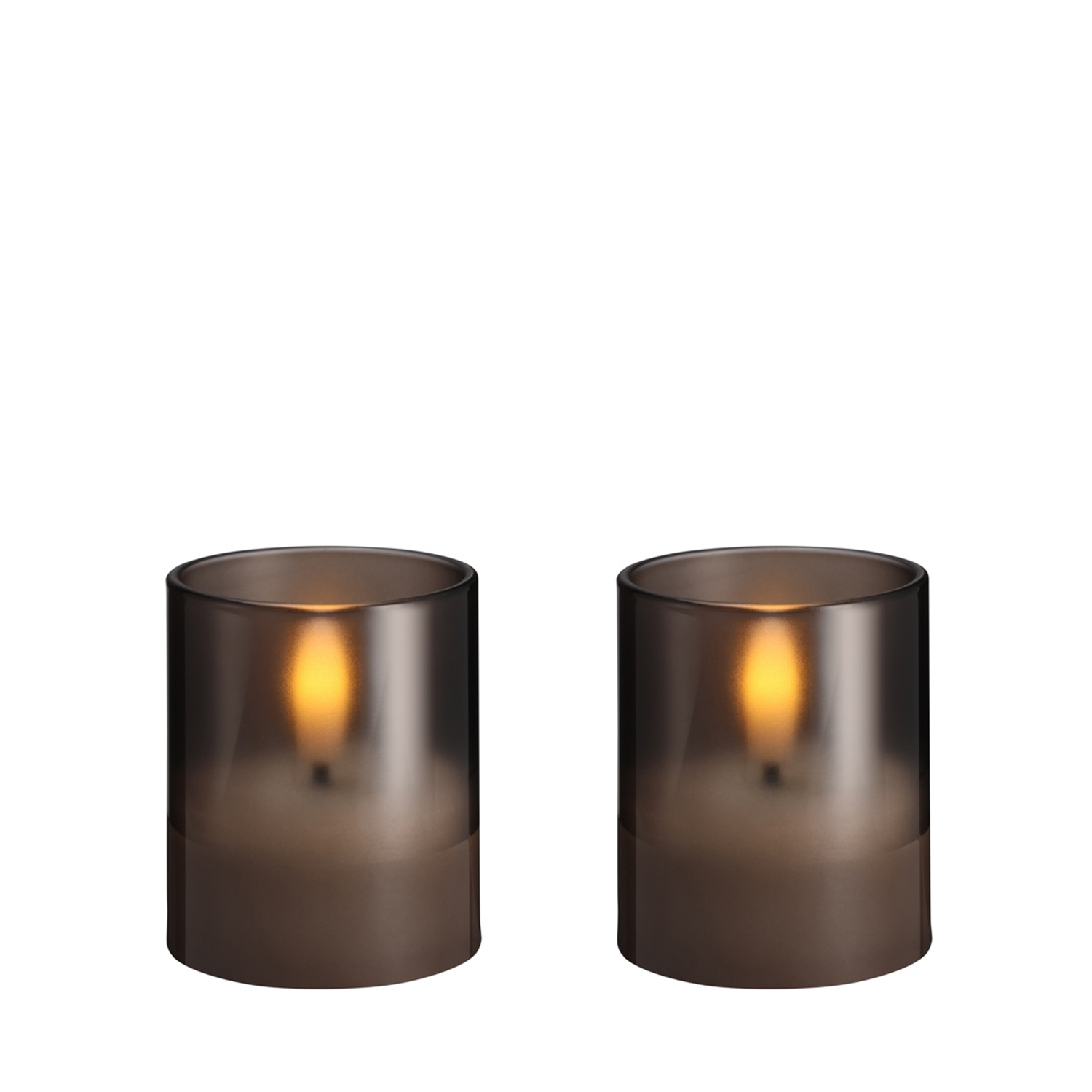 Moods&More - LED-Hurricane-Kerzen 2er-Set