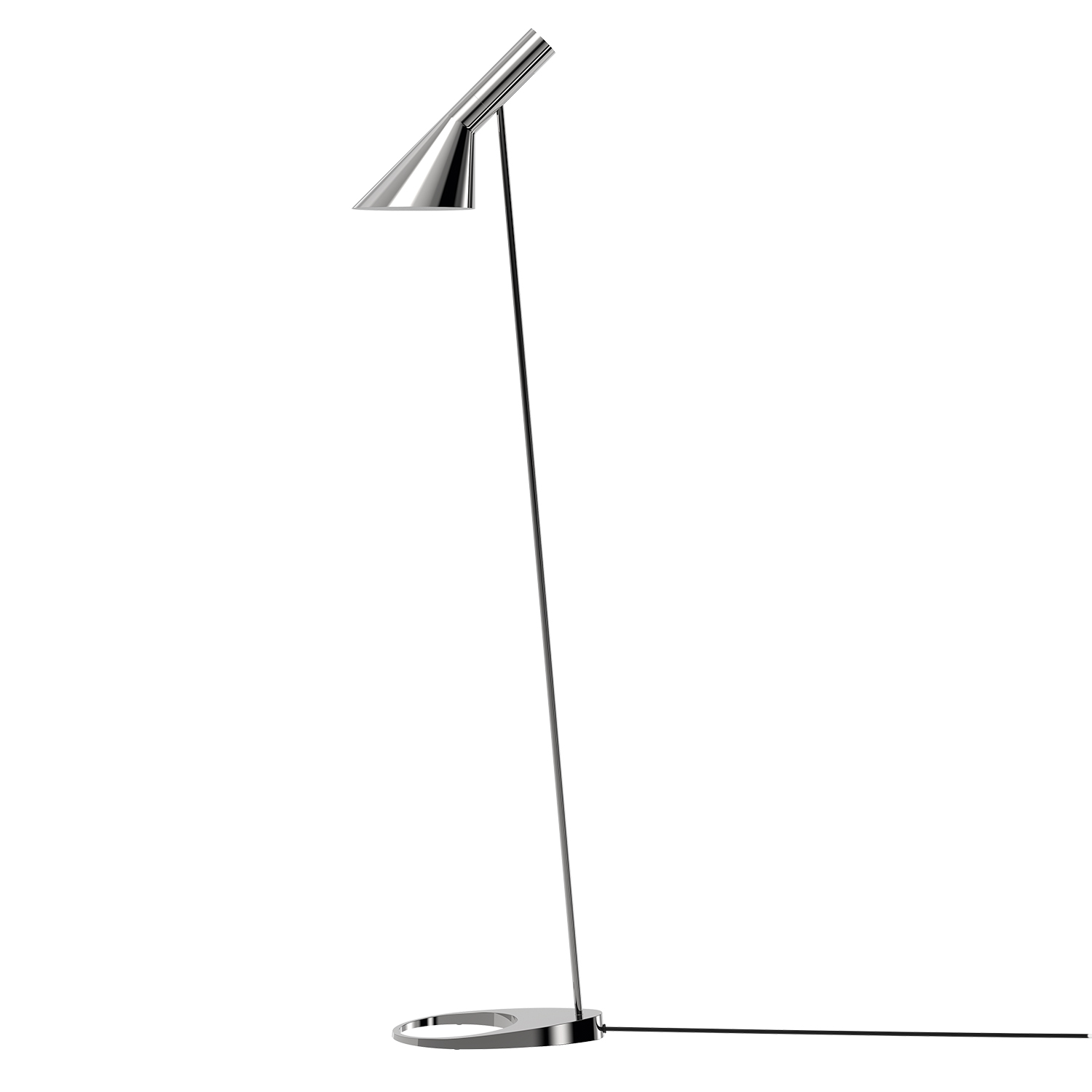 Lous Poulsen AJ stehlampe edelstahl poliert 106072