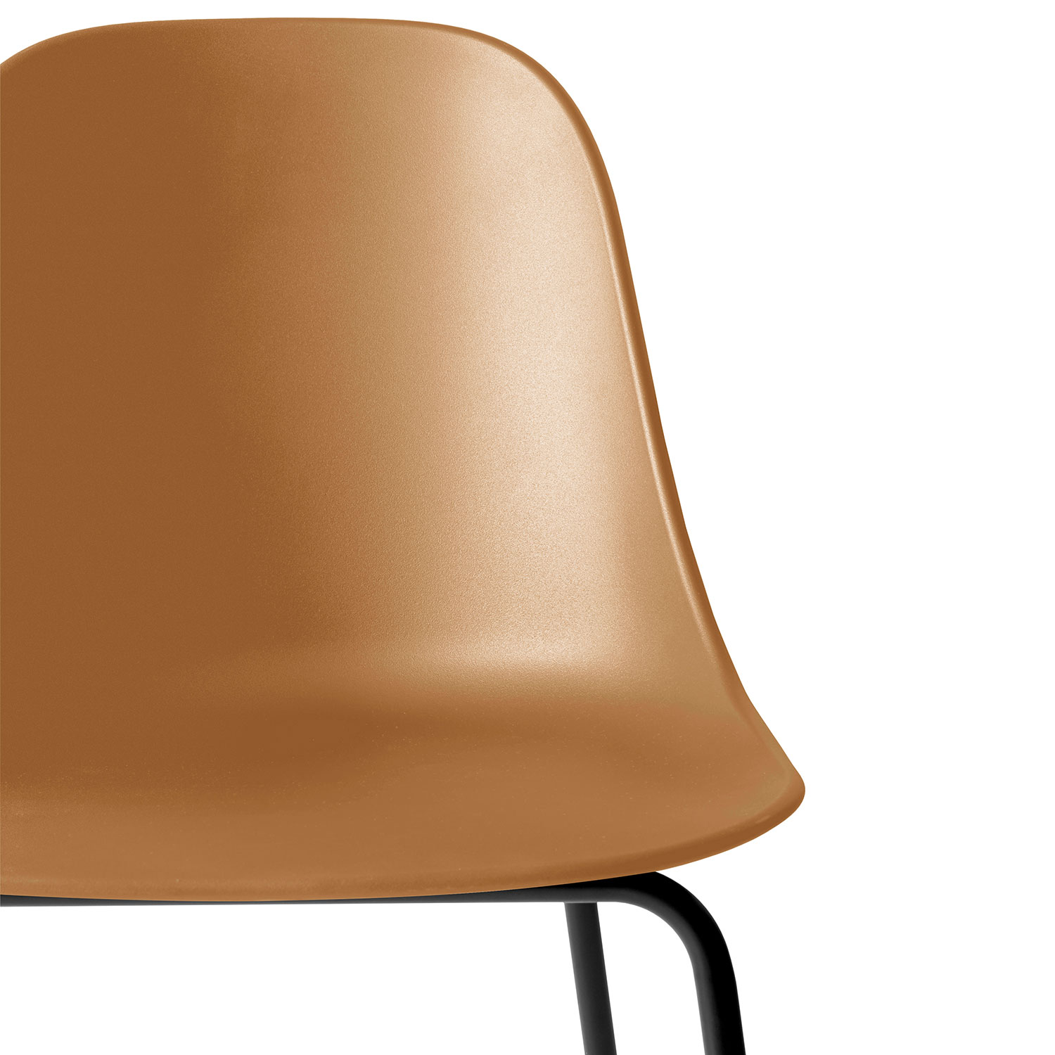 Audo - Harbour Essstuhl Stahl/Kunststoff schwarz/weiß