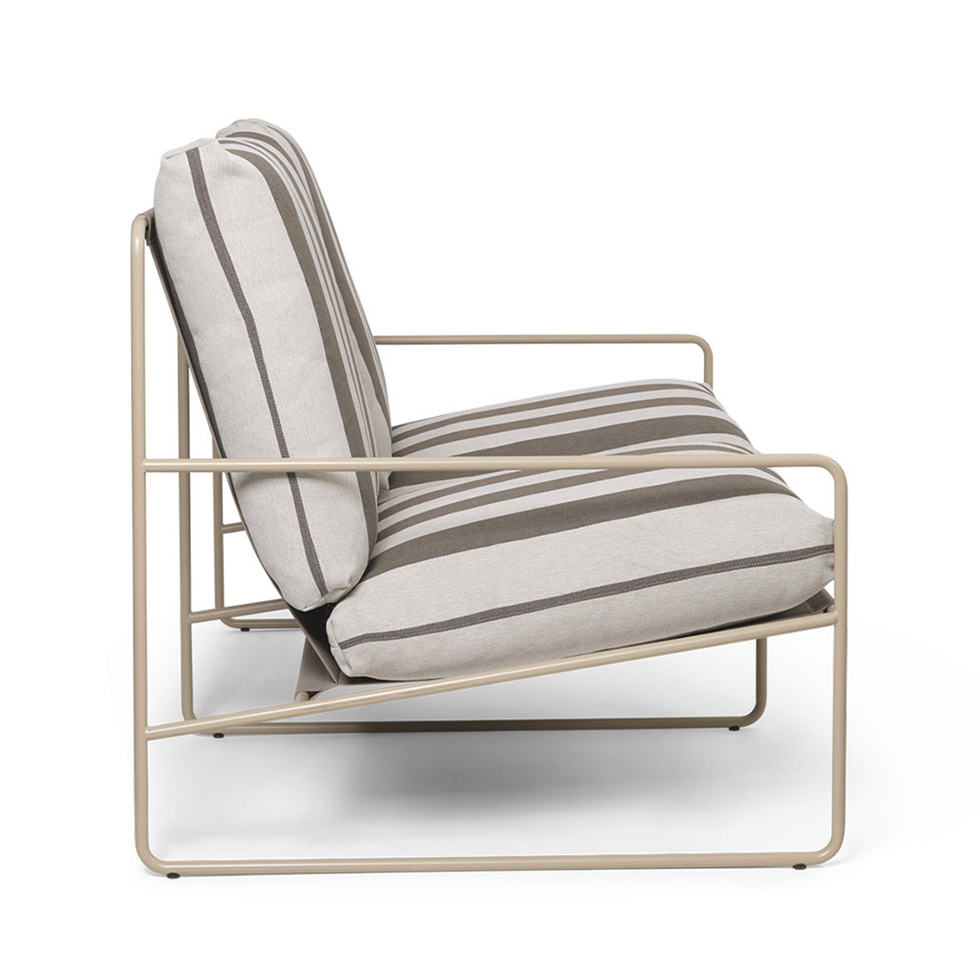 Ferm Living - Desert 2-Sitzer Sofa cashmere/Dolce dark sand