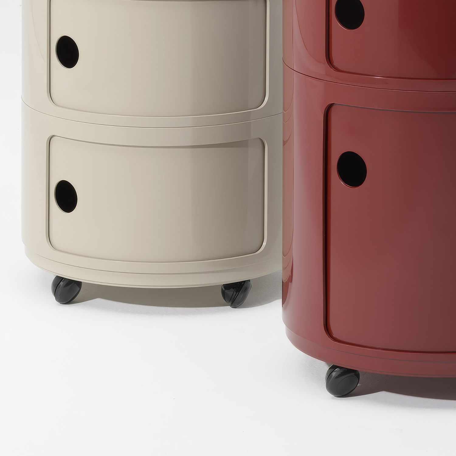 Kartell - Rollen 4er Set für Componibili new big