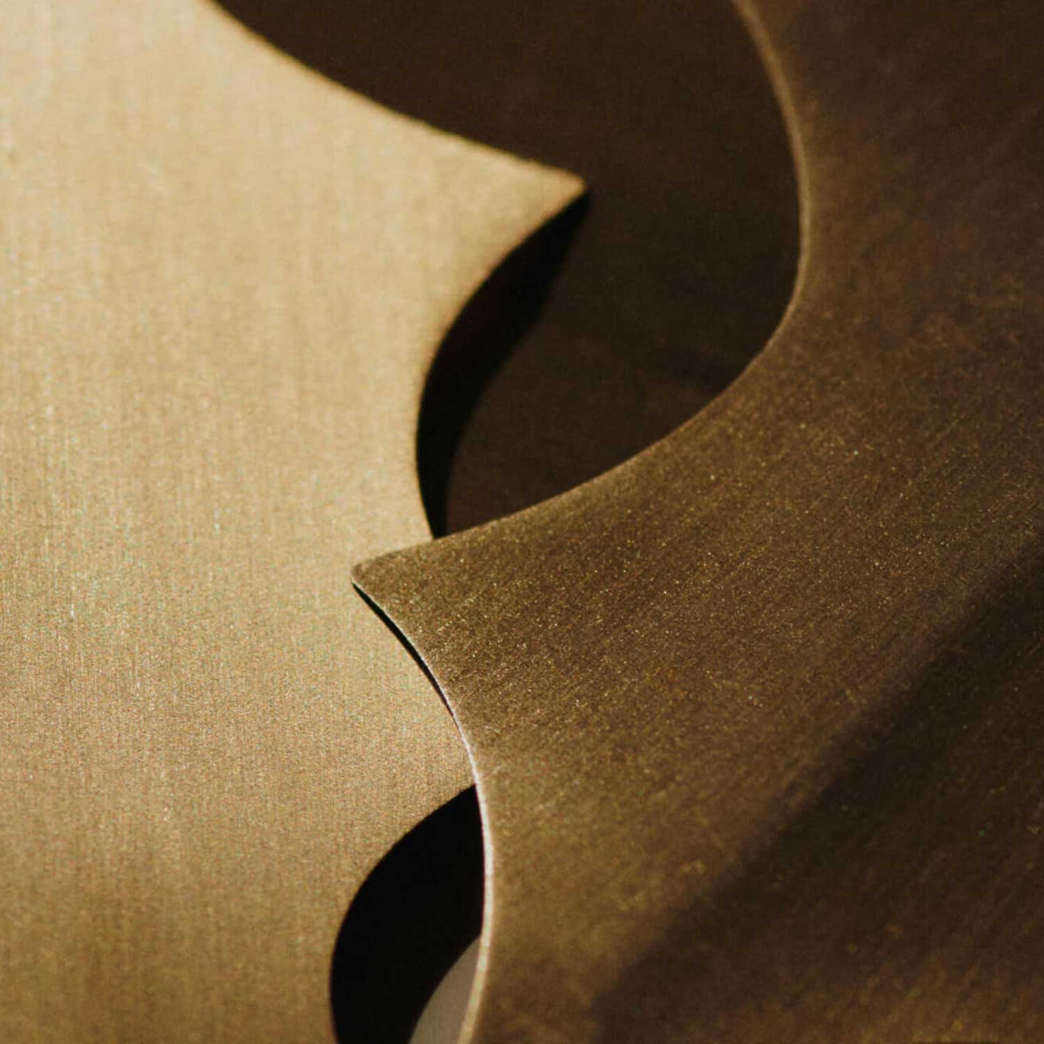 Ferm Living - Holly Leaf Messing Ornamente 4er-Set