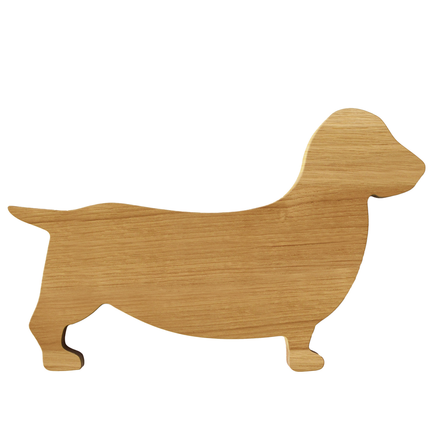 side by side dackel servierbrett eiche 87419