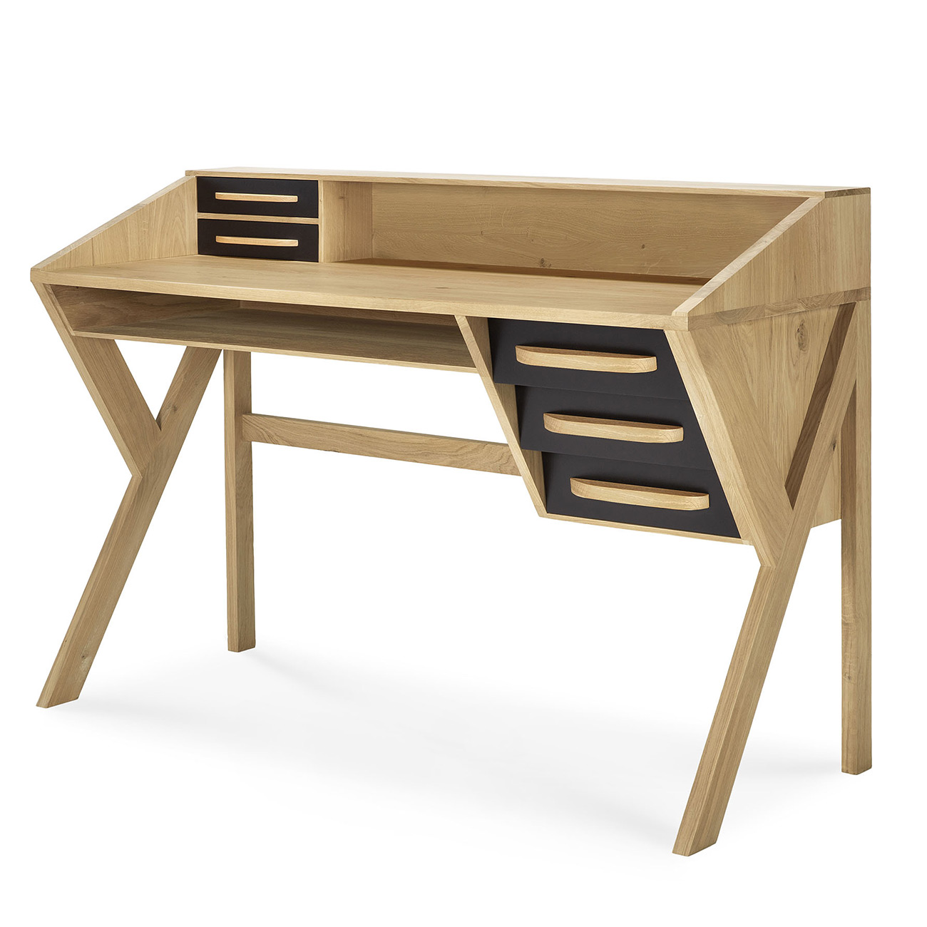 ethnicraft origami schreitisch eiche schwarz seitlich 84050