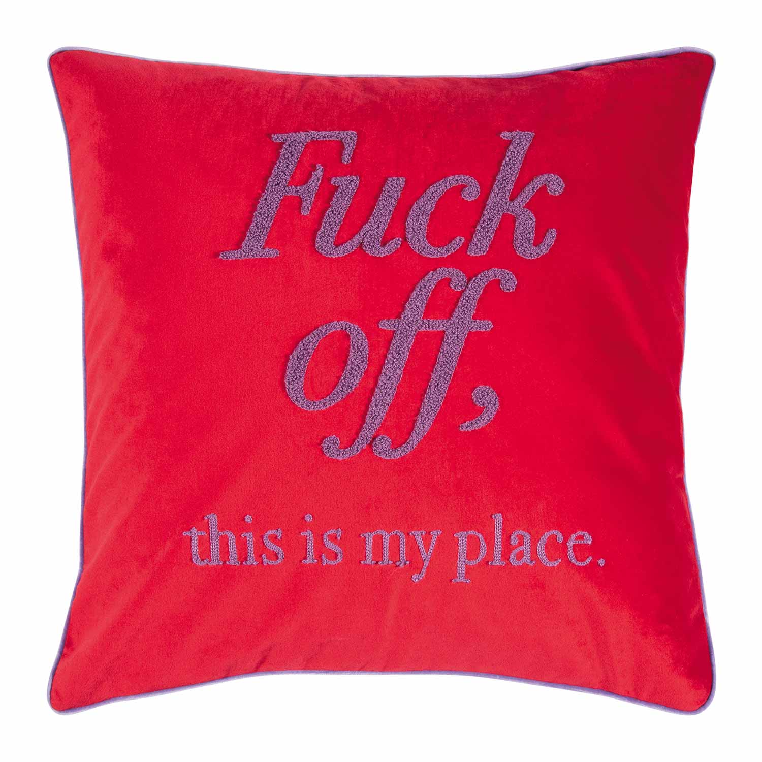 pad Letters Kissenhlle 45x45 red 103542