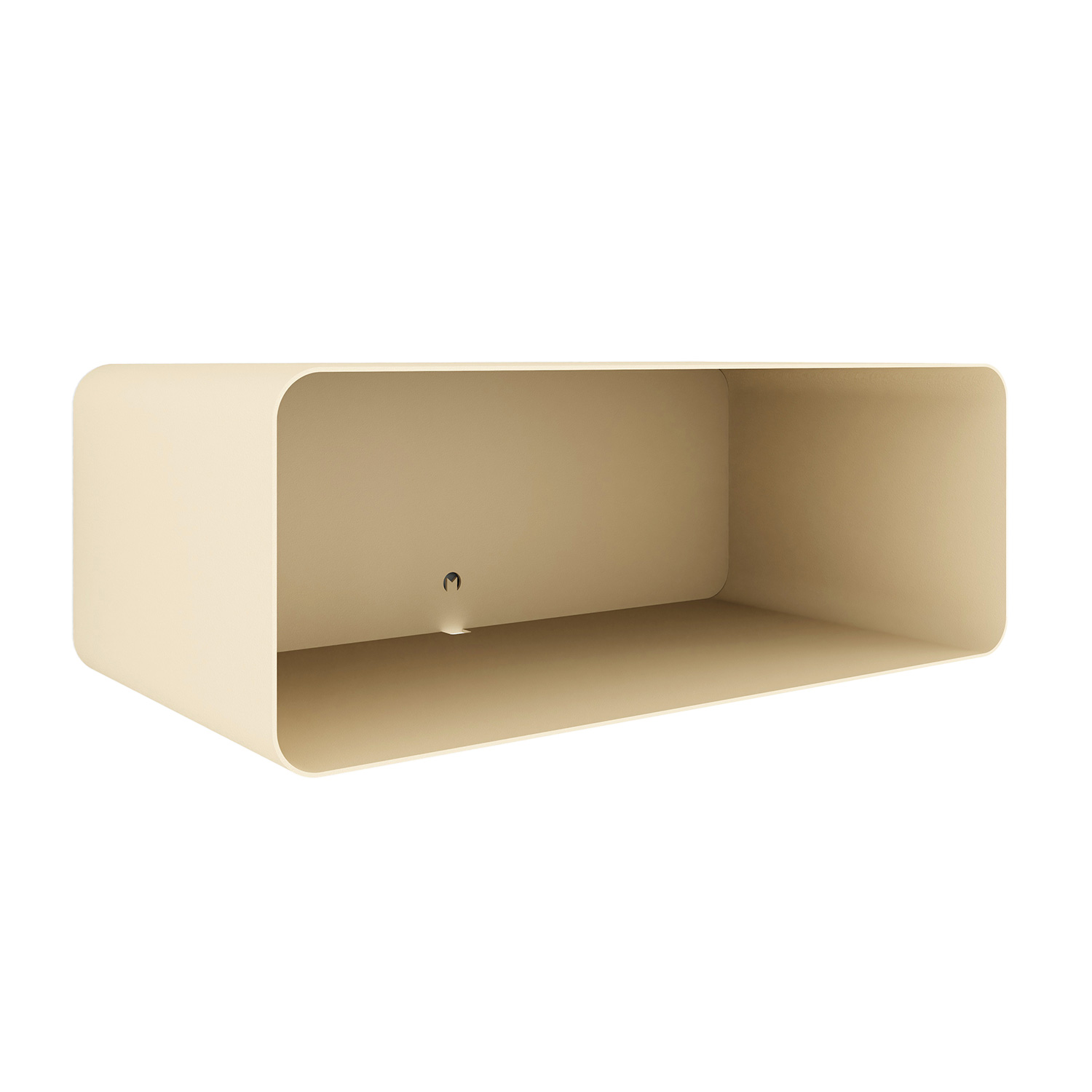 Metallbude - Nelio Nachttisch cashew