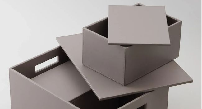Decor Walther Brownie Brownie Boxen 3er-Set Boxen aufeinander
